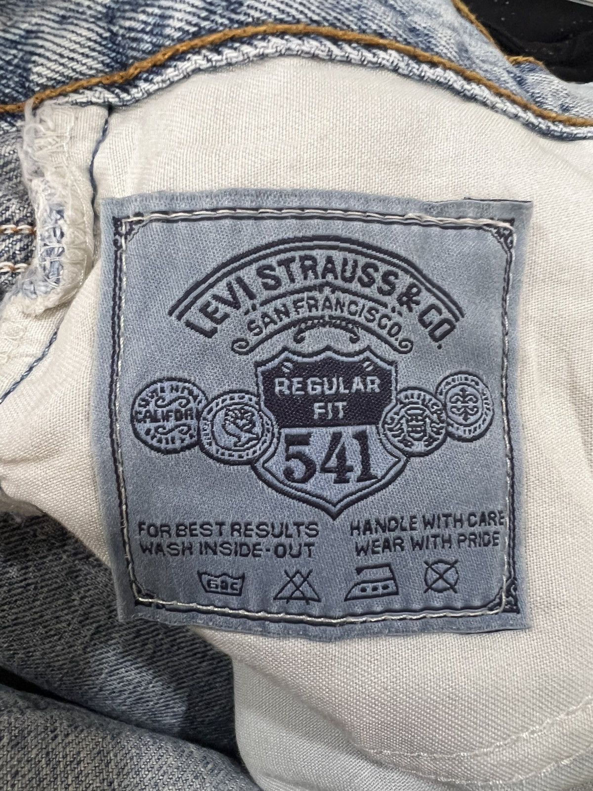 Levi's 🔥Vintage Levis Distressed Denim Size US 26 / EU 42 - 18 Thumbnail