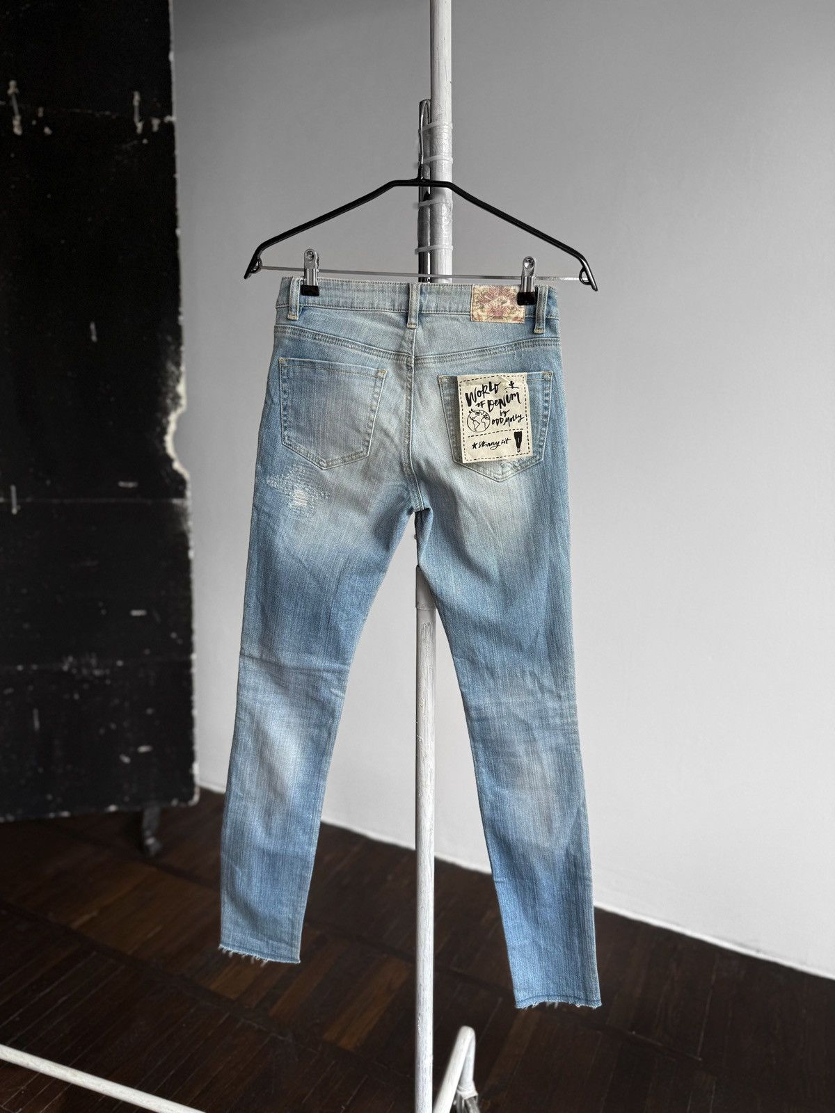 Odd Molly Odd Molly Womens Blue Skinny Fit Denim Jeans Casual Pockets Size 27" / US 4 / IT 40 - 2 Thumbnail