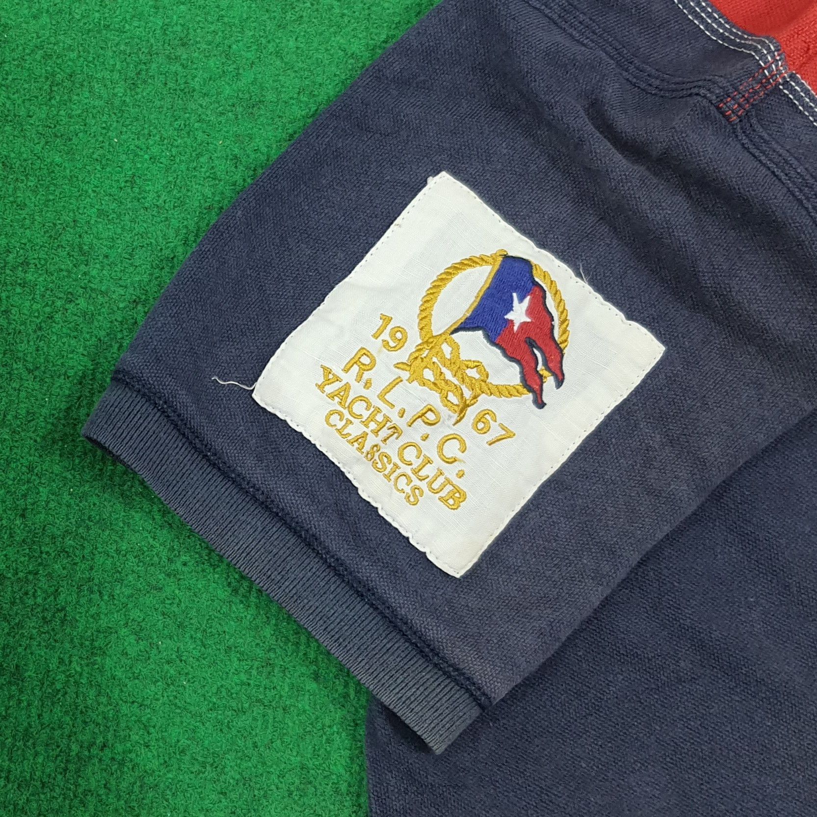 Polo Ralph Lauren × Vintage Vintage Polo by Ralph Lauren Preppy Yacht Club Polo Shirt Size US M / EU 48-50 / 2 - 6 Thumbnail