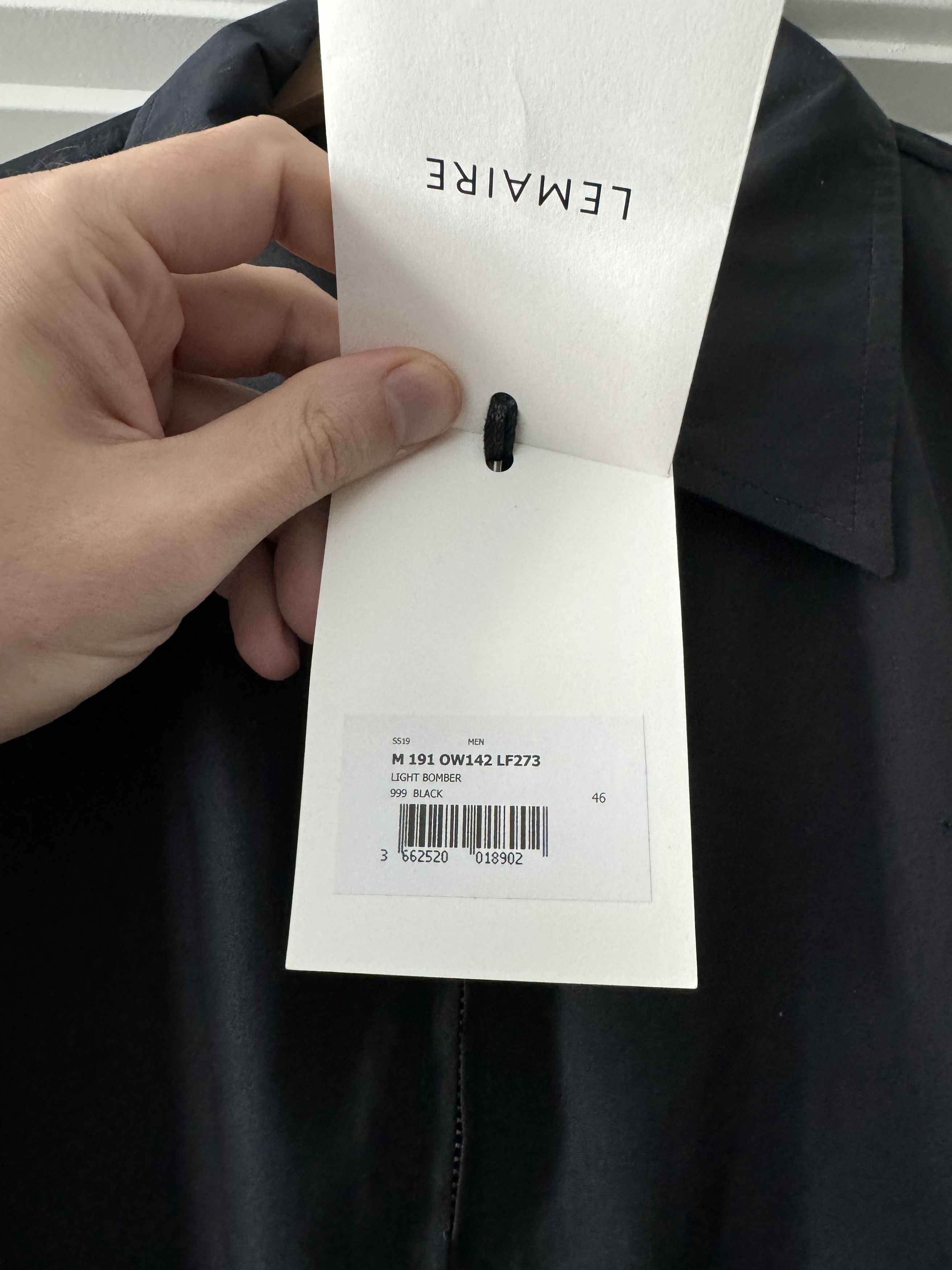 Lemaire SS19 "Light Bomber" Size US M / EU 48-50 / 2 - 3 Thumbnail
