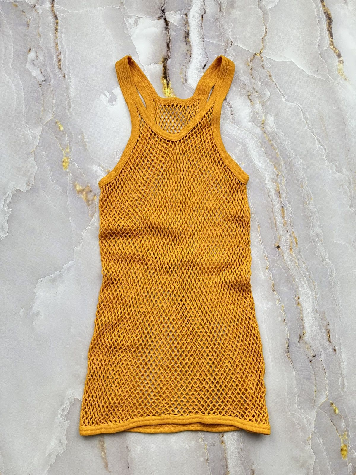 Vintage Knit Mesh Tank Top