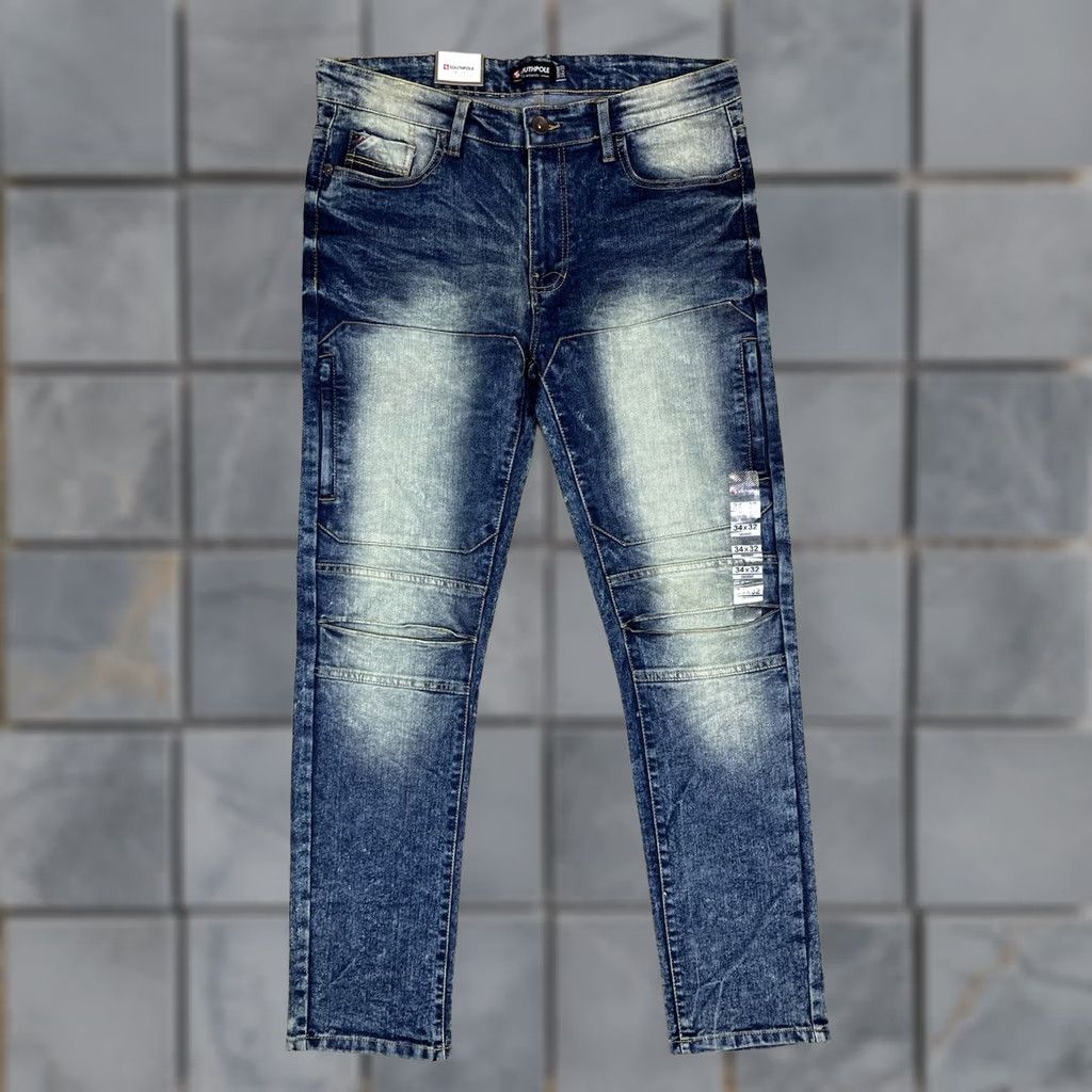 Southpole Southpole Jeans Adult 34x32 Blue Skinny Denim Casual Preppy Low Rise NWT Mens Size US 34 / EU 50 - 1 Thumbnail