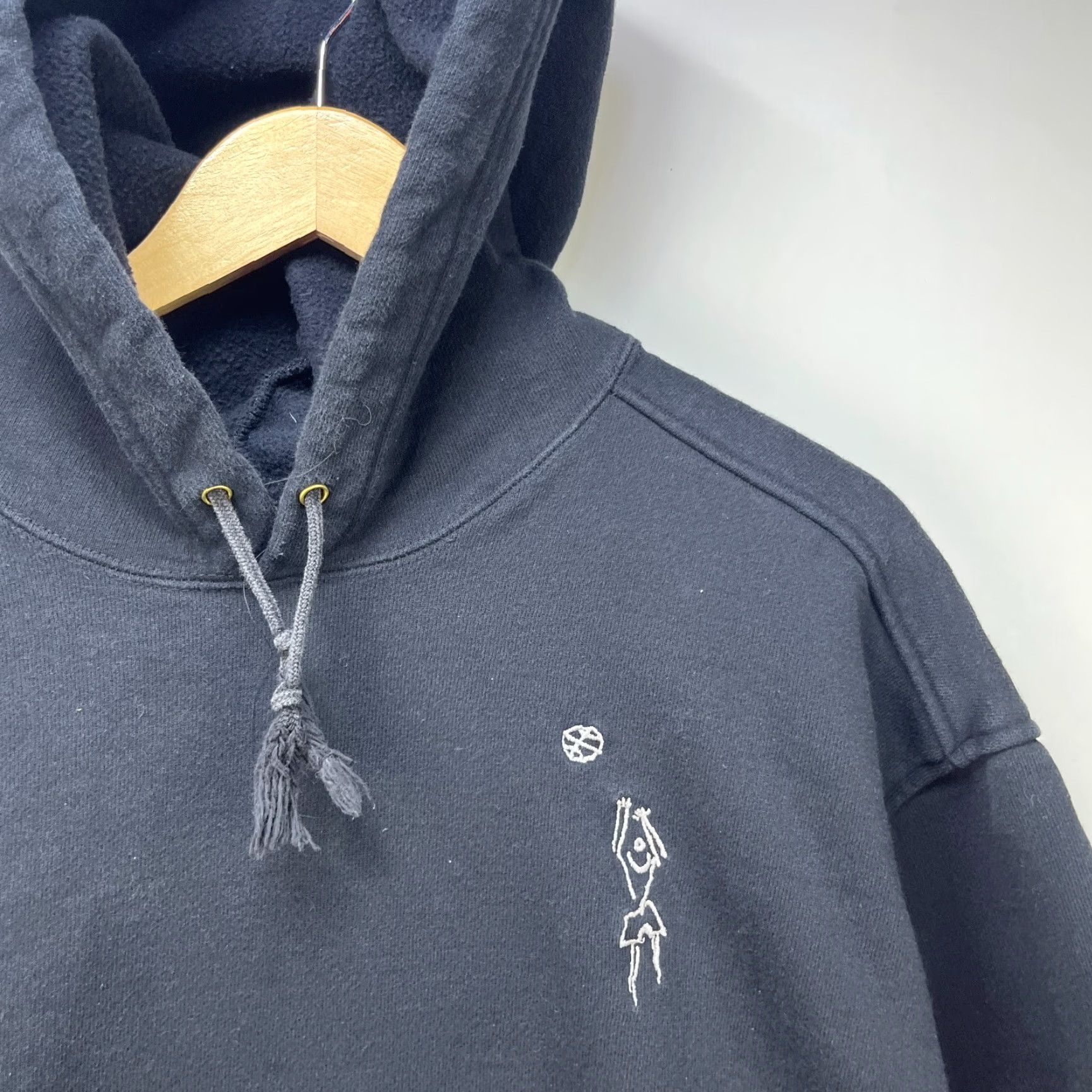 Champion VINTAGE Champion Team USA Basketball Hoodie Large Weave Dream Team Men L Black 90s Pullover Size US L / EU 52-54 / 3 - 2 Thumbnail