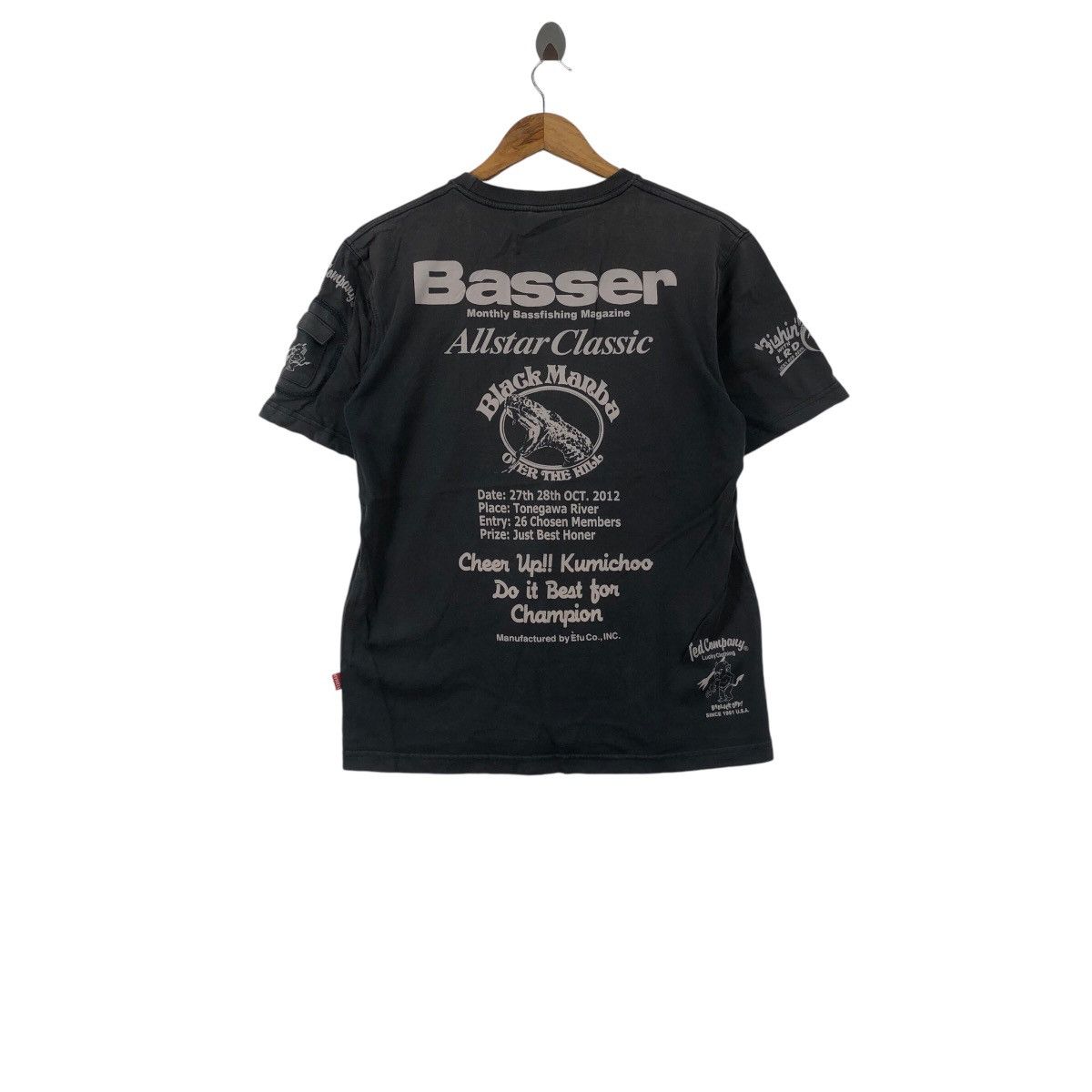 Toyo Enterprises Vintage TED COMPANY Black Mamba Toyo Enterprise Faded Size US S / EU 44-46 / 1 - 1 Thumbnail