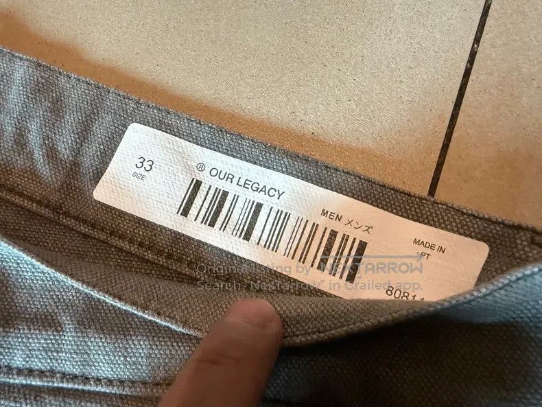Our Legacy Our Legacy Light grey jeans Size US 33 - 3 Thumbnail
