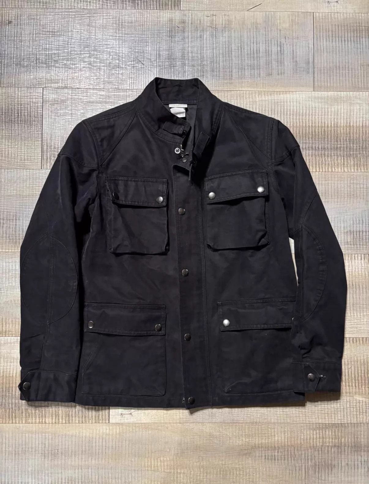Dries Van Noten Black Utility Jacket with Multiple Pockets - Size S Size US S / EU 44-46 / 1 - 1 Thumbnail