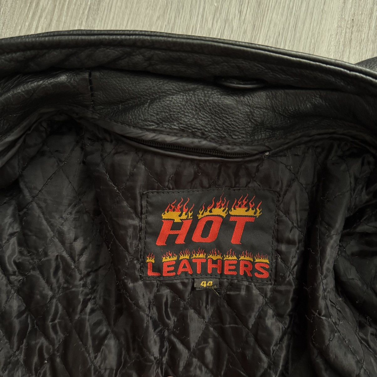 Other 90s vintage Hot Leathers motorcycle jacket Size US S / EU 44-46 / 1 - 7 Thumbnail