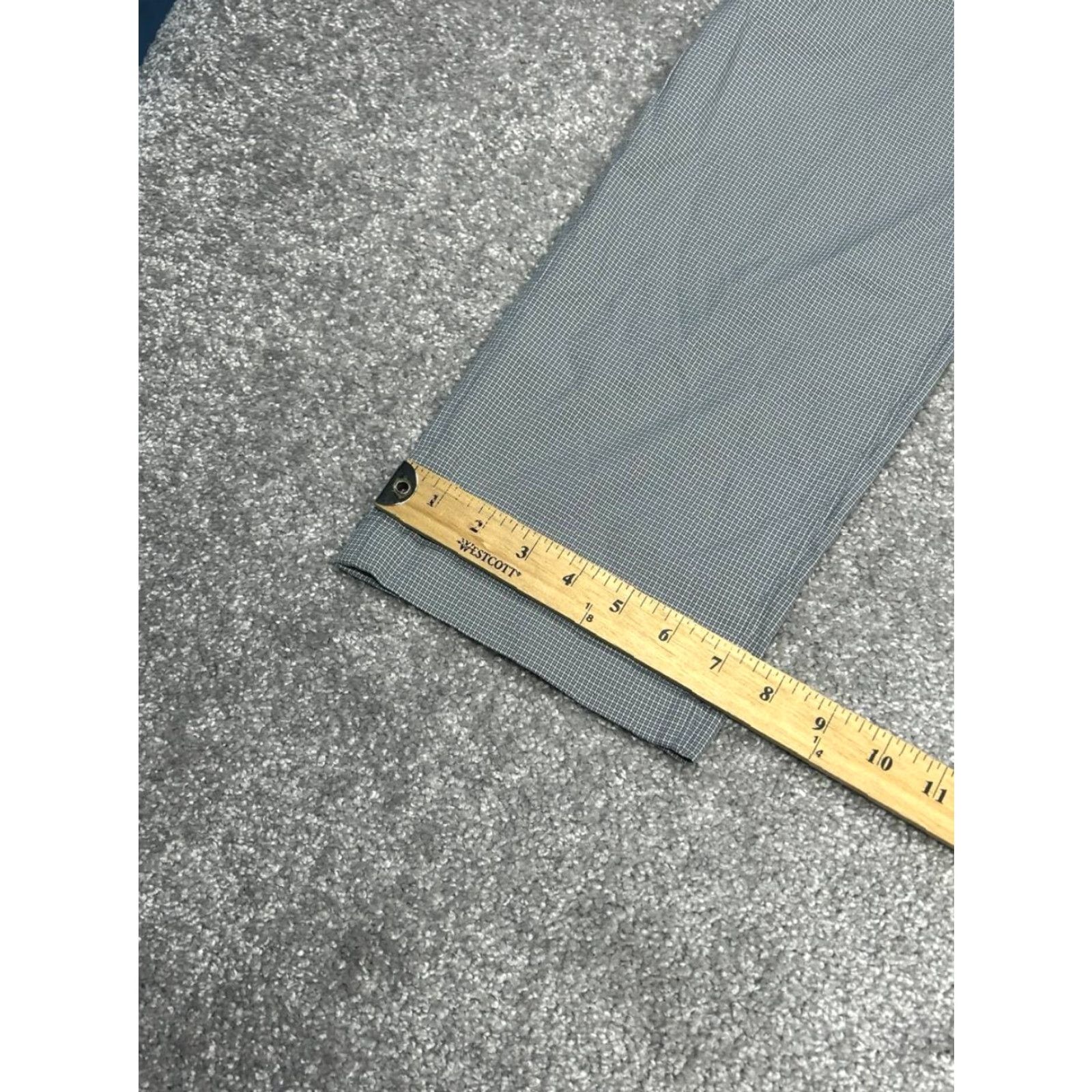 Tommy Bahama Tommy Bahama Performance Chino Pants Mens 36x32 Gray Check Straight Leg Size US 36 / EU 52 - 6 Thumbnail