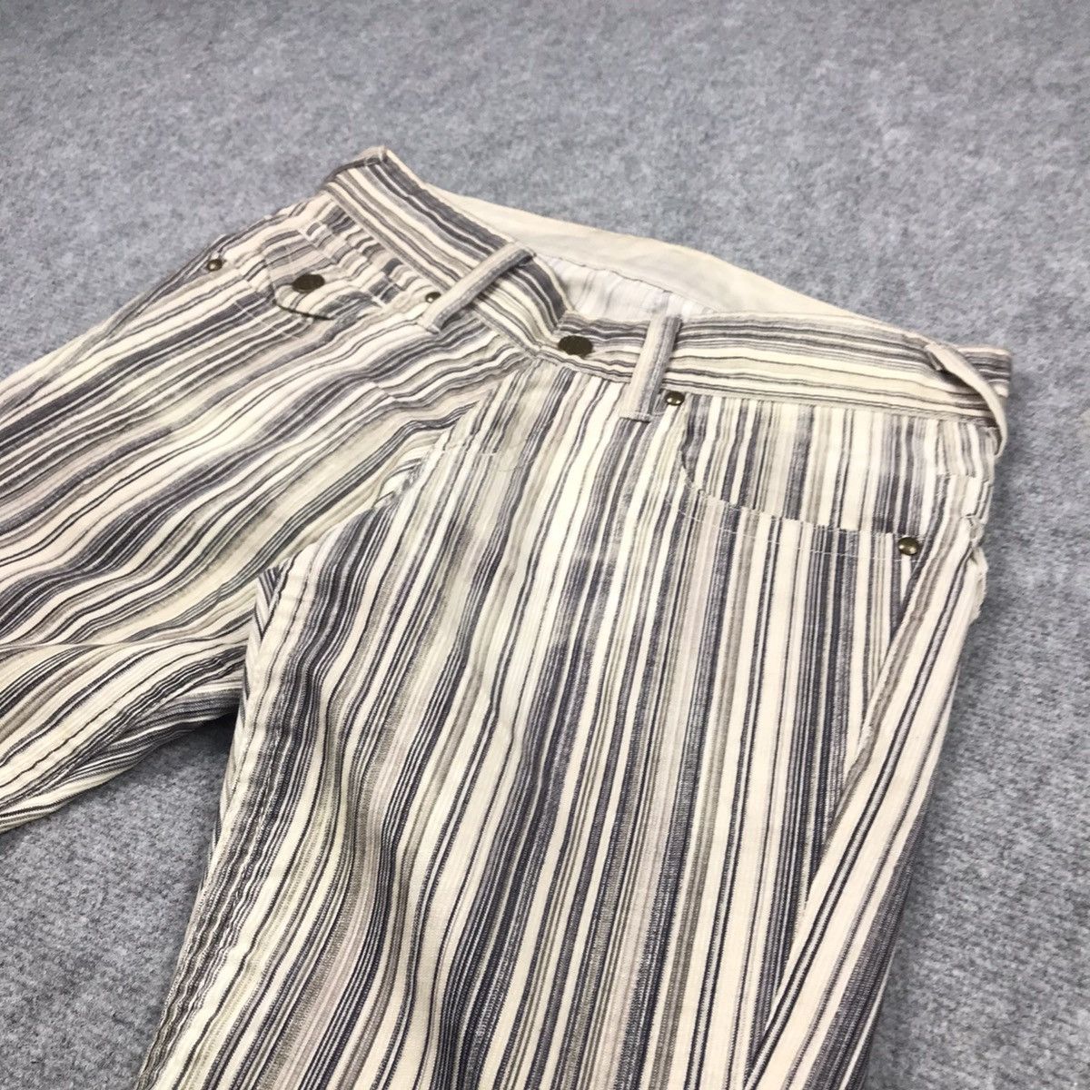 Tornado Mart FLARE BOOTCUT TORNADOMART JAPANESE CORDUROY FADED PANTS 139 Size US 29 - 6 Thumbnail