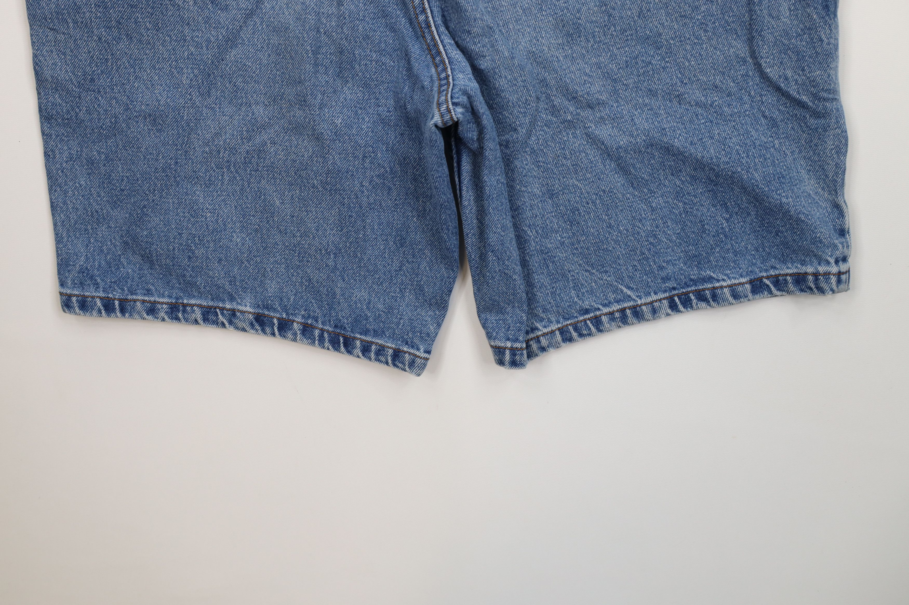 Vintage Vintage 90s Streetwear Above Knee Denim Jean Shorts Jorts Size US 36 / EU 52 - 11 Thumbnail