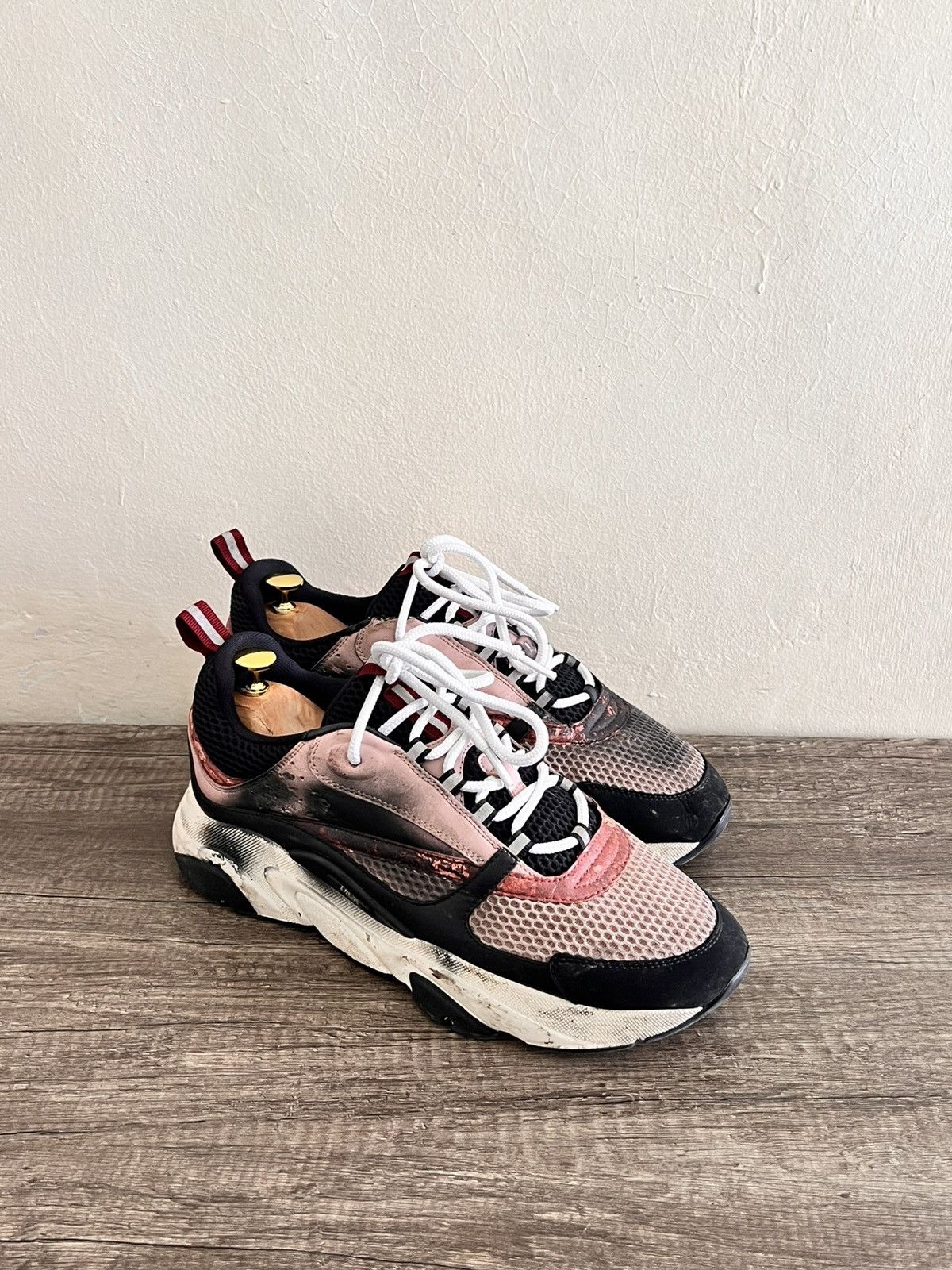 Dior B22 Pink/Black Size US 11 / EU 44 - 2 Thumbnail