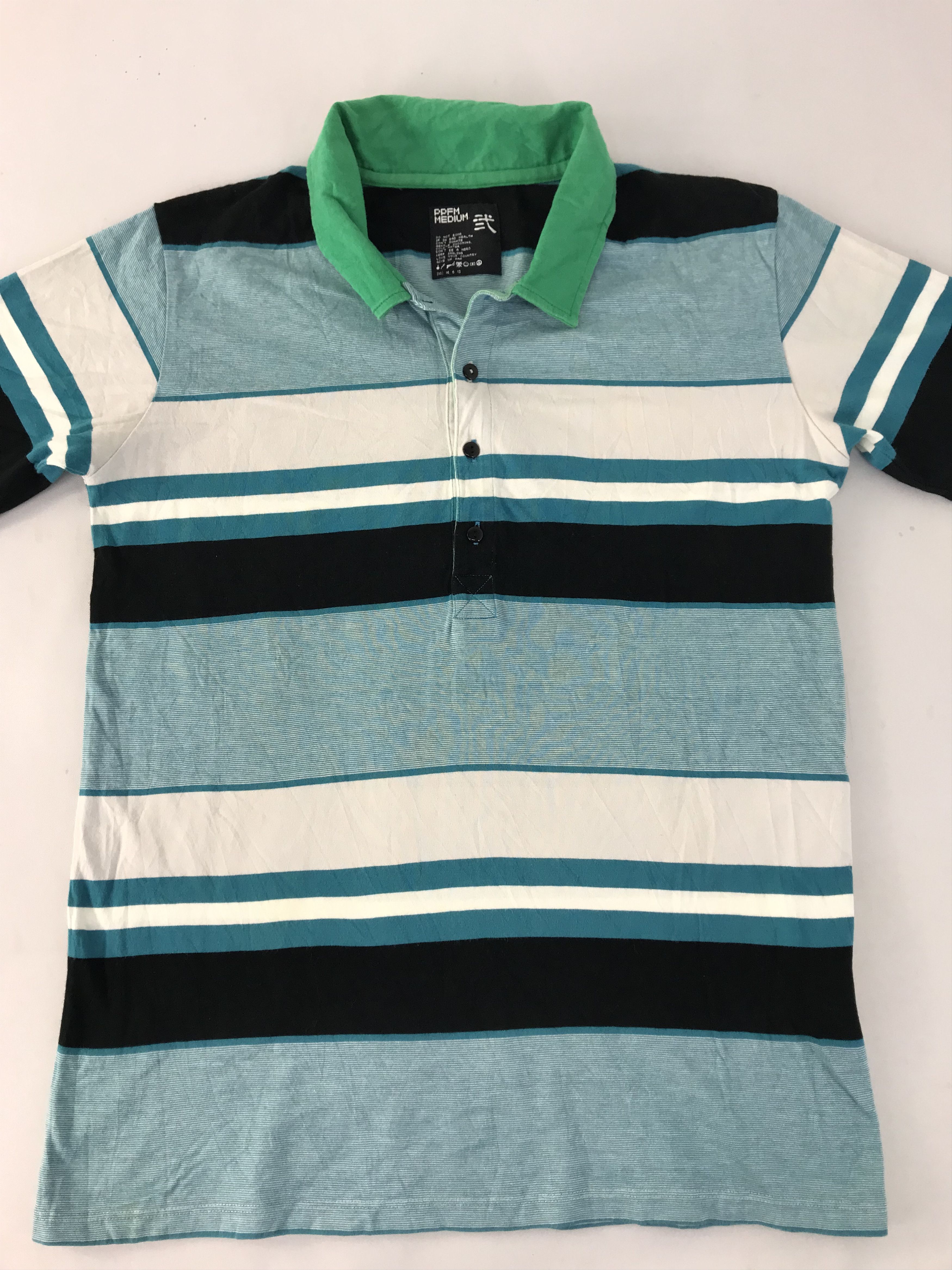 PPFM PPFM Striped Tee T-shirt Polo Embroidery Logo Size US S / EU 44-46 / 1 - 2 Thumbnail