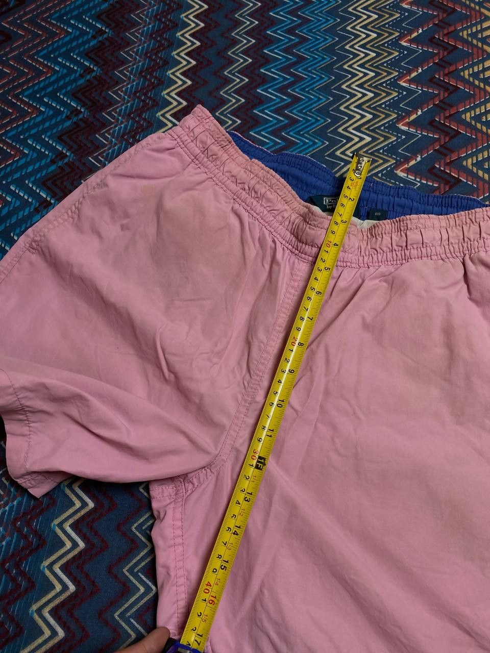 Polo Ralph Lauren Vintage 2000s Polo Ralph Lauren Pink Nylon Swim Shorts Size US 32 / EU 48 - 12 Thumbnail