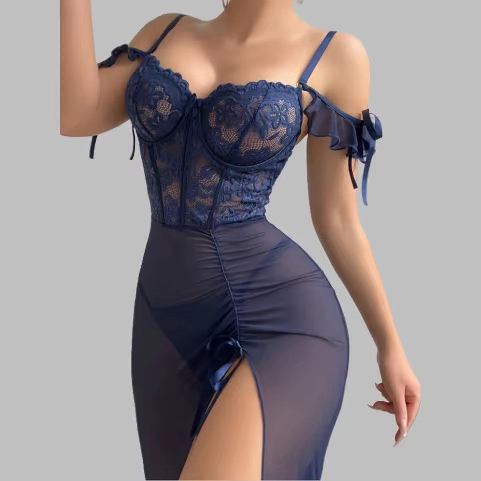 Other New Chic Sheer Floral Gown Size S / US 4 / IT 40 - 3 Thumbnail