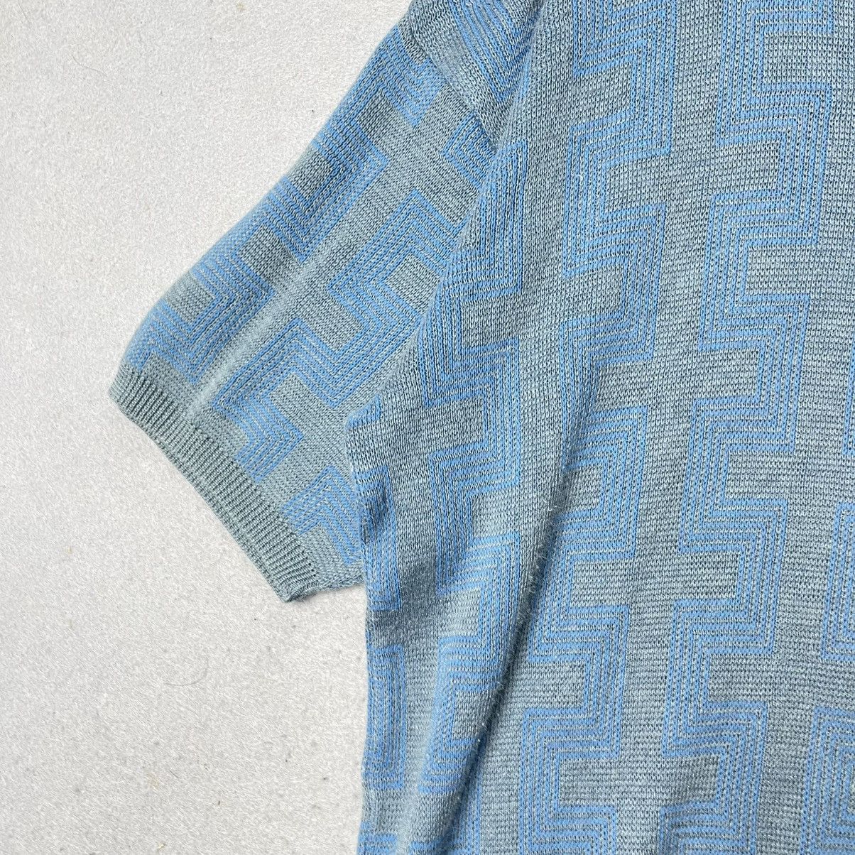 Yves Saint Laurent Vintage Yves Saint Laurent Tricots Pattern Knit Sweater Size US L / EU 52-54 / 3 - 4 Thumbnail