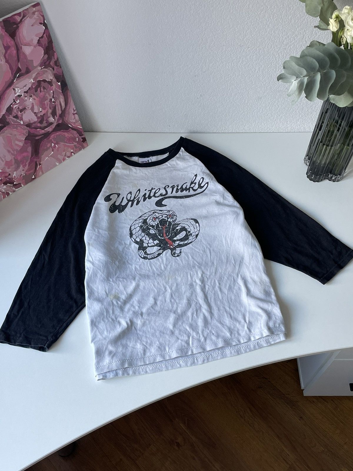 White Snake 90's Tour Long Sleeve Vintage Anvil Rock