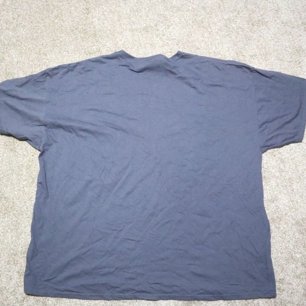 Vintage Nobody Knew Who They Were Until They Got On Their Knees T-Shirt Adult 2XL Gray Mens Vintage Handmade Cotton Short Sleeve Crew Neck Size US XXL / EU 58 / 5 - 7 Thumbnail