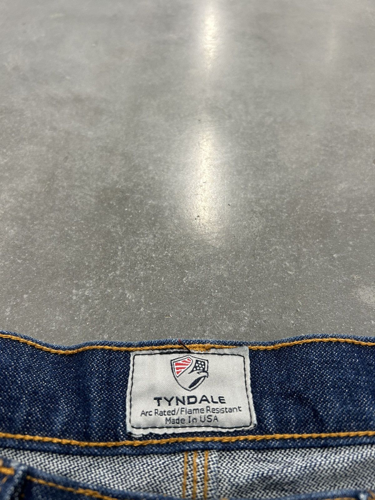 Vintage Vintage navy blue denim jeans Size US 34 / EU 50 - 5 Thumbnail