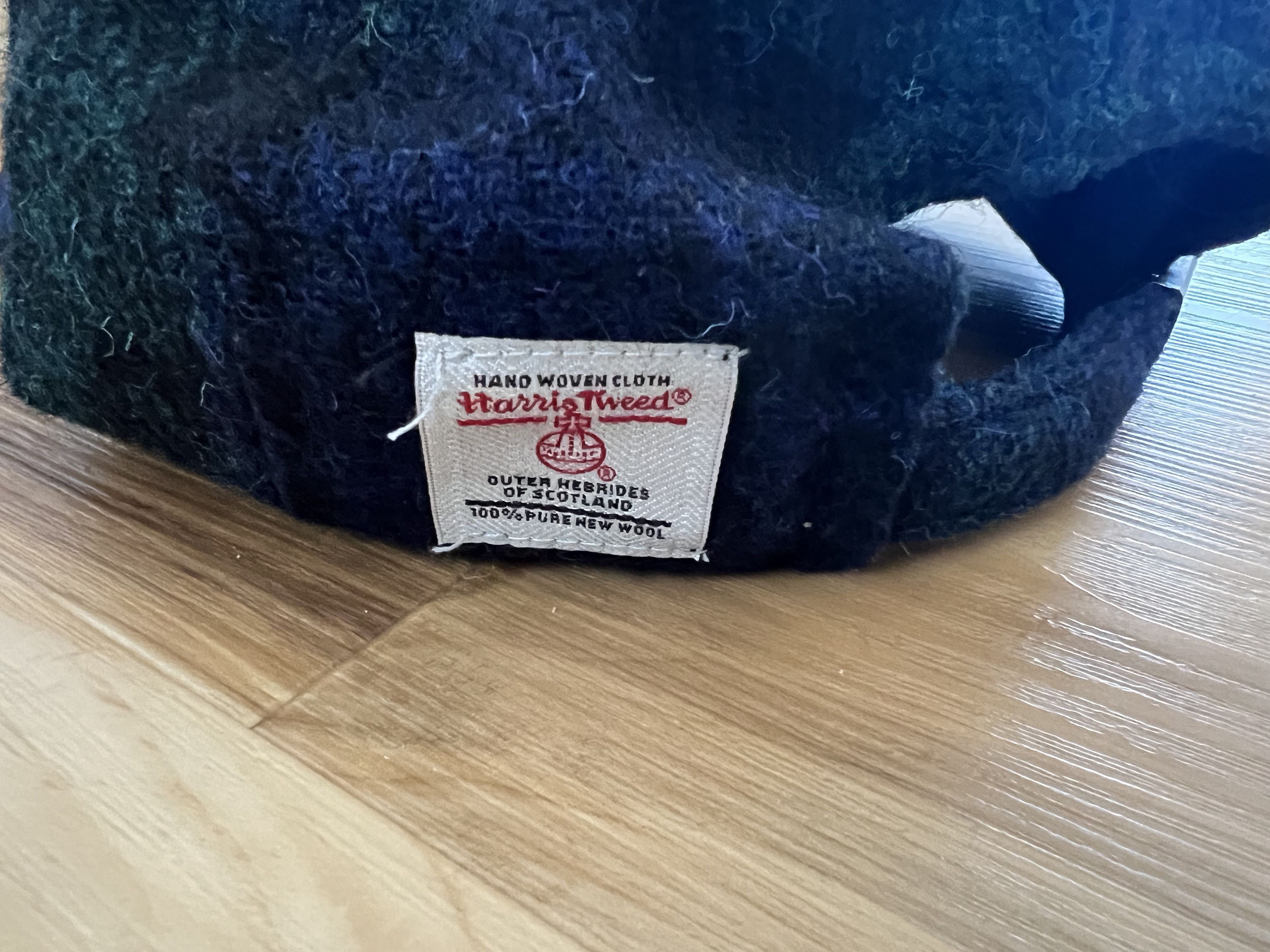 Harris Tweed Lite Year Harris Tweed 6 Panel Plaid Strapback Hat Cap Size ONE SIZE - 4 Thumbnail