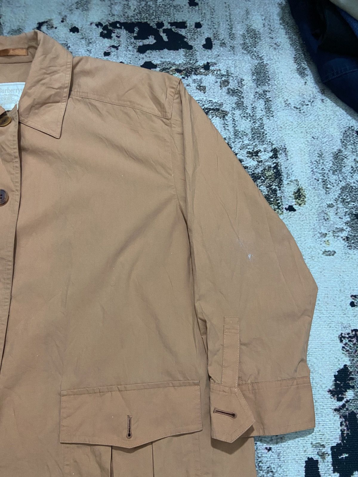 Burberry Burberrys Vintage Salmon Coat Size M / US 6-8 / IT 42-44 - 8 Thumbnail