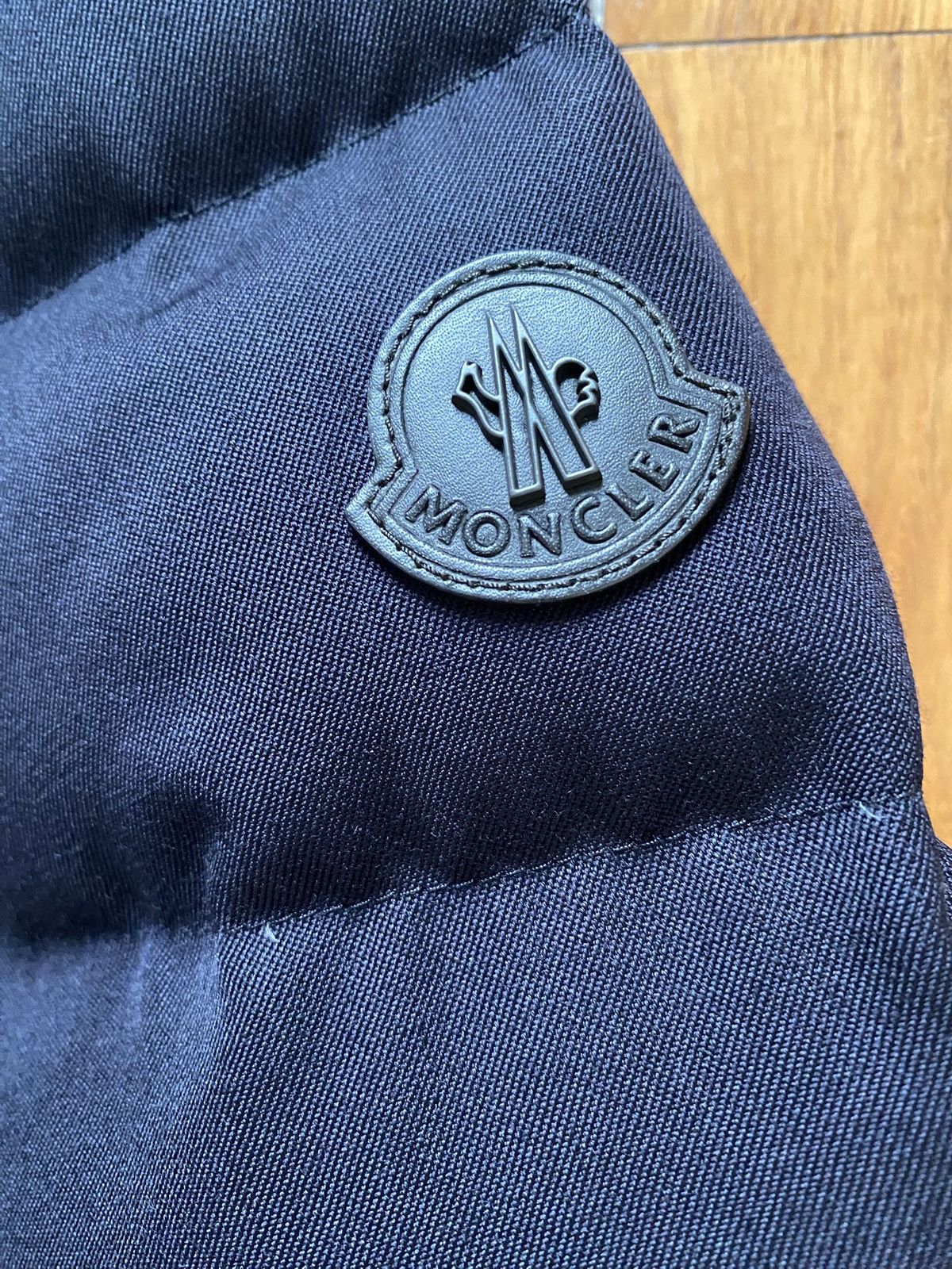 Moncler Bess Wool Short Down Jacket Size US L / EU 52-54 / 3 - 6 Thumbnail