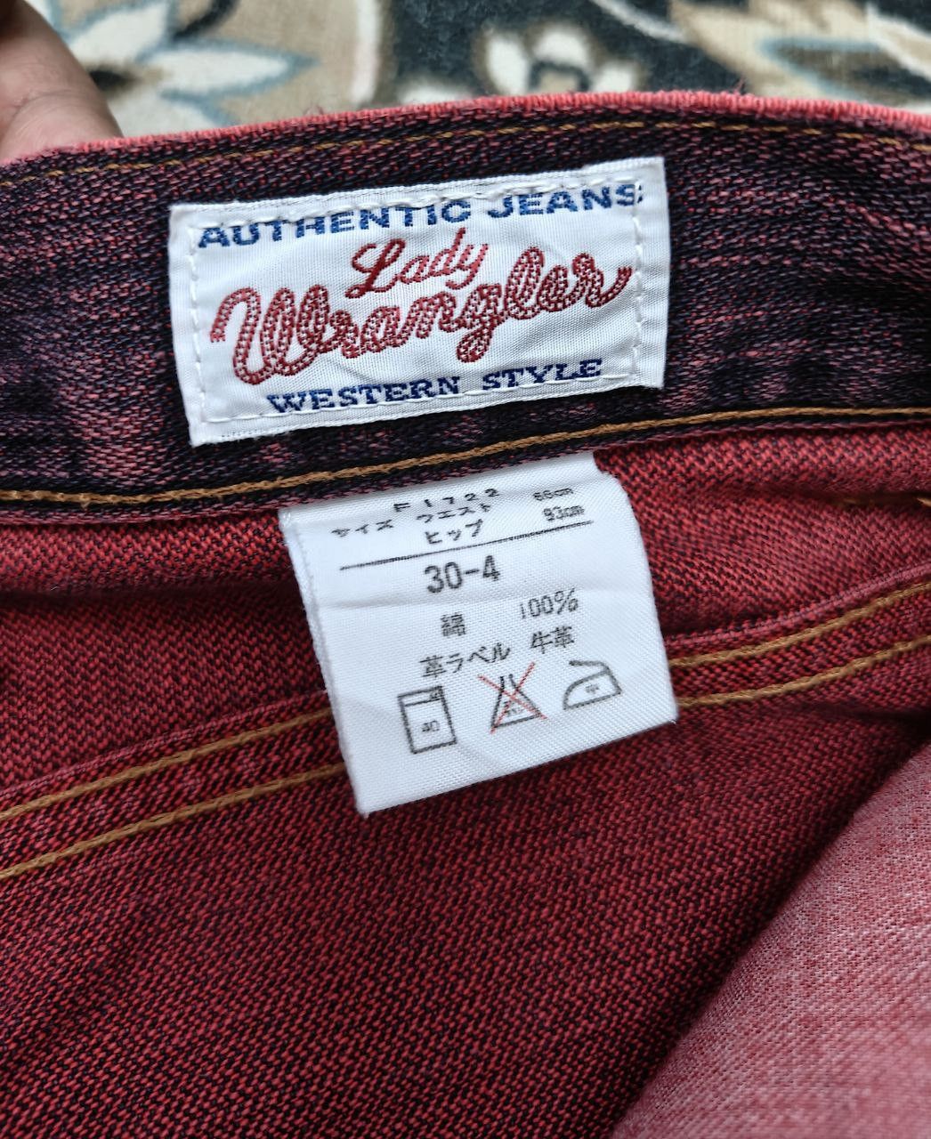 Wrangler Wrangler Western Denim Size 28" / US 6 / IT 42 - 7 Thumbnail