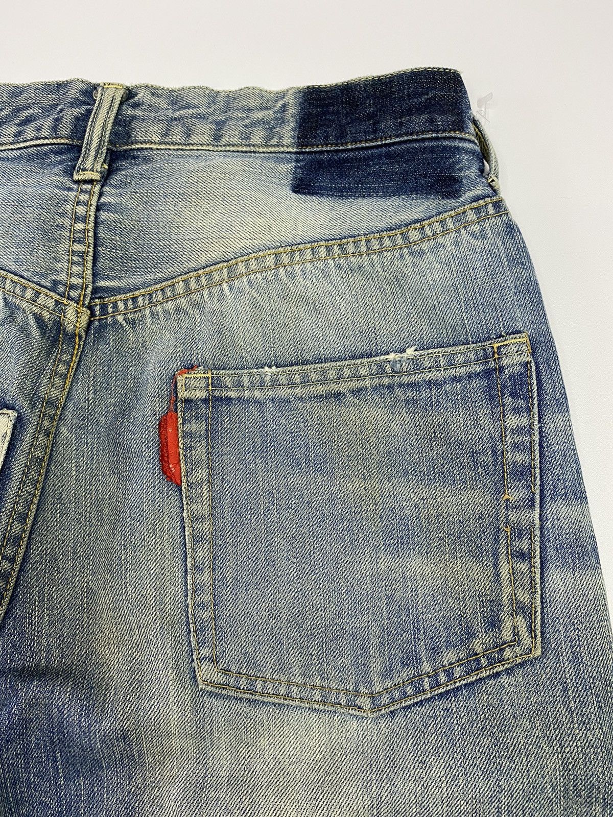 Jean × Vintage Selvedge patchwork jeans pant japanese brand Size US 30 / EU 46 - 9 Thumbnail