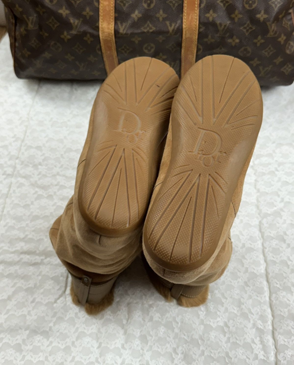 Dior Rare Christian Dior y2k winter boots original luxury item Size US 10.5 / IT 40.5 - 4 Thumbnail