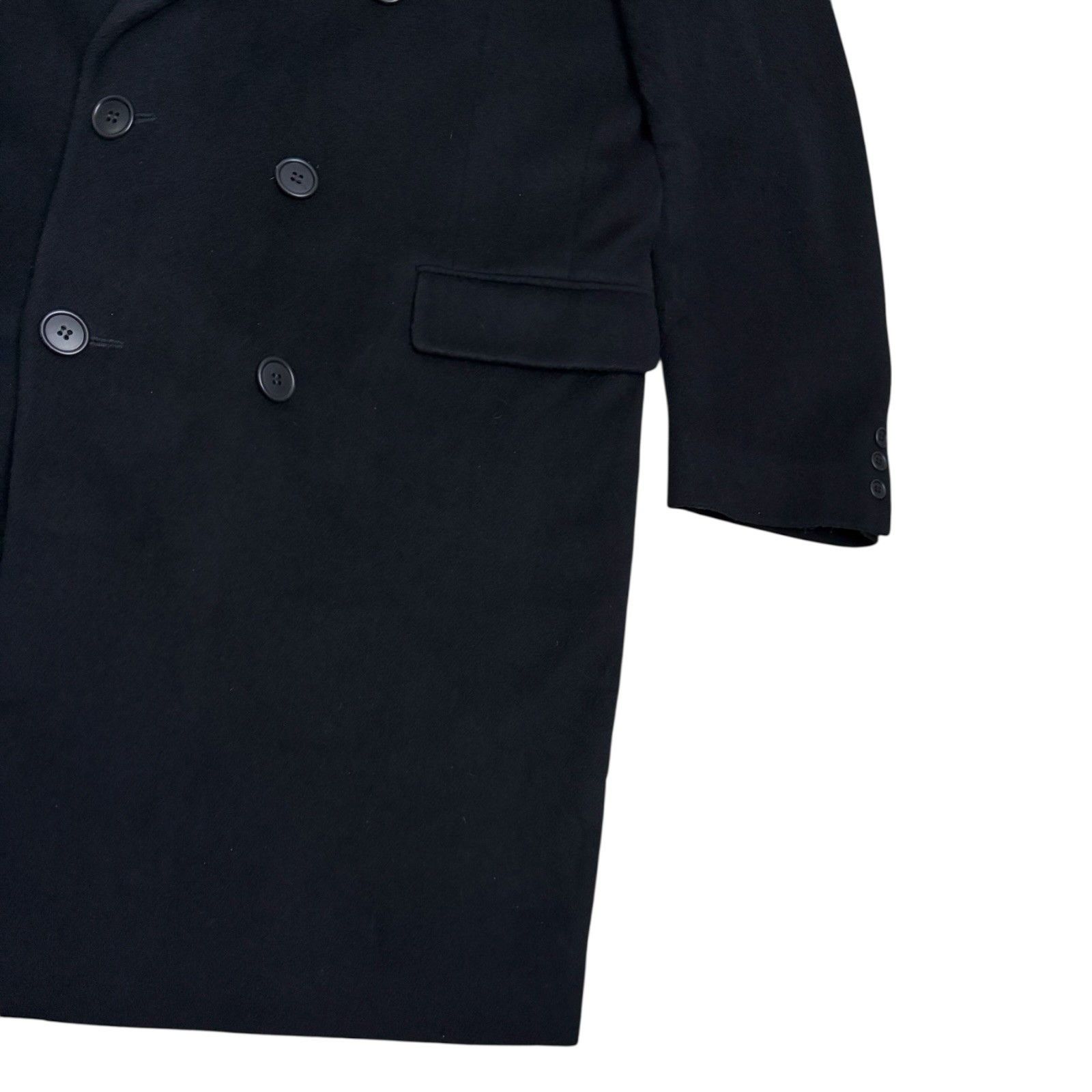 Cerruti 1881 NINO CERRUTI RUE ROYALE Pure Wool Vintage 90s Pea Coat XL Size US XL / EU 56 / 4 - 5 Thumbnail