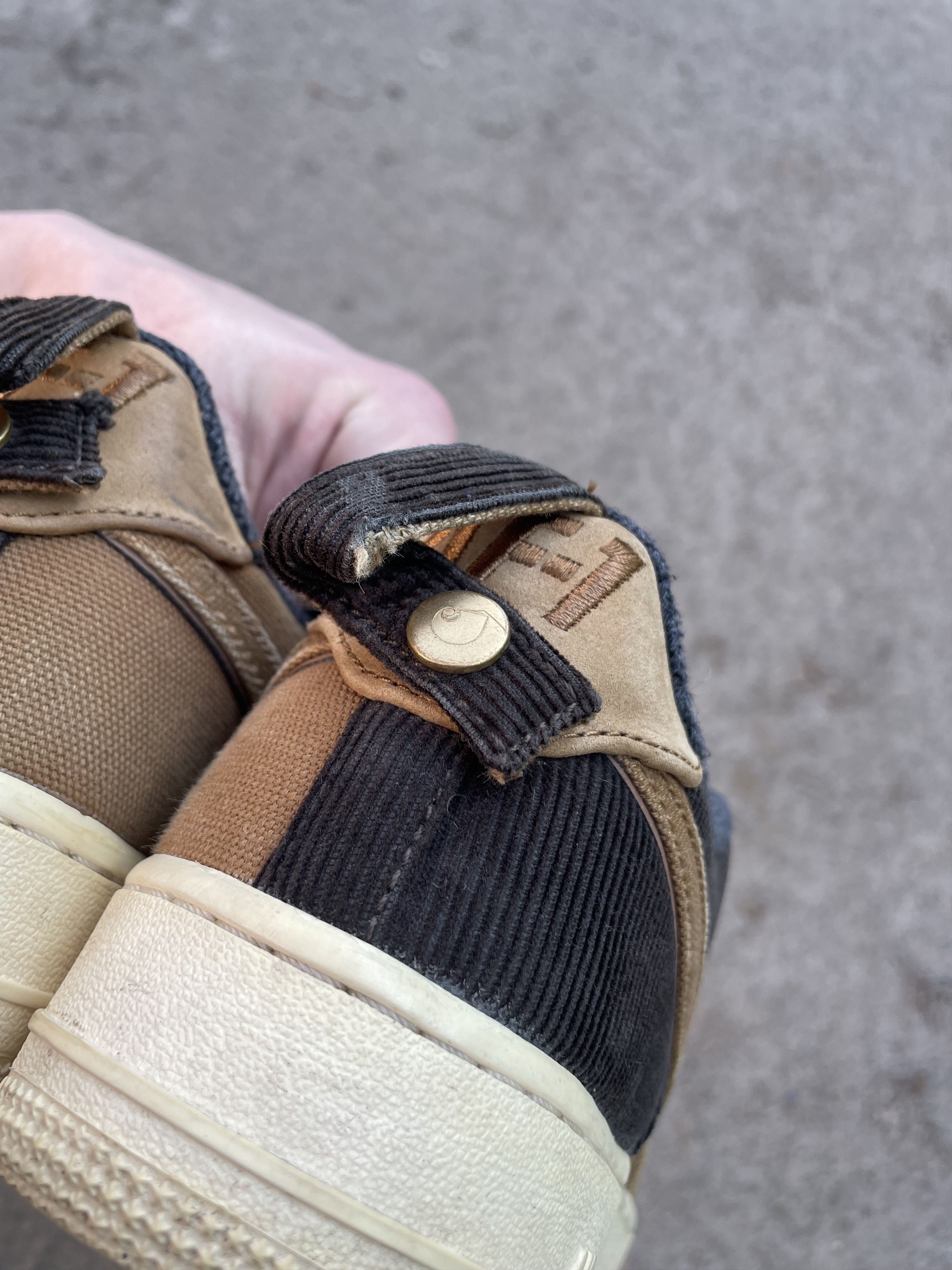 Carhartt Wip × Nike Nike Air Force x Carhartt US 6 Size US 6 / IT 36 - 4 Thumbnail