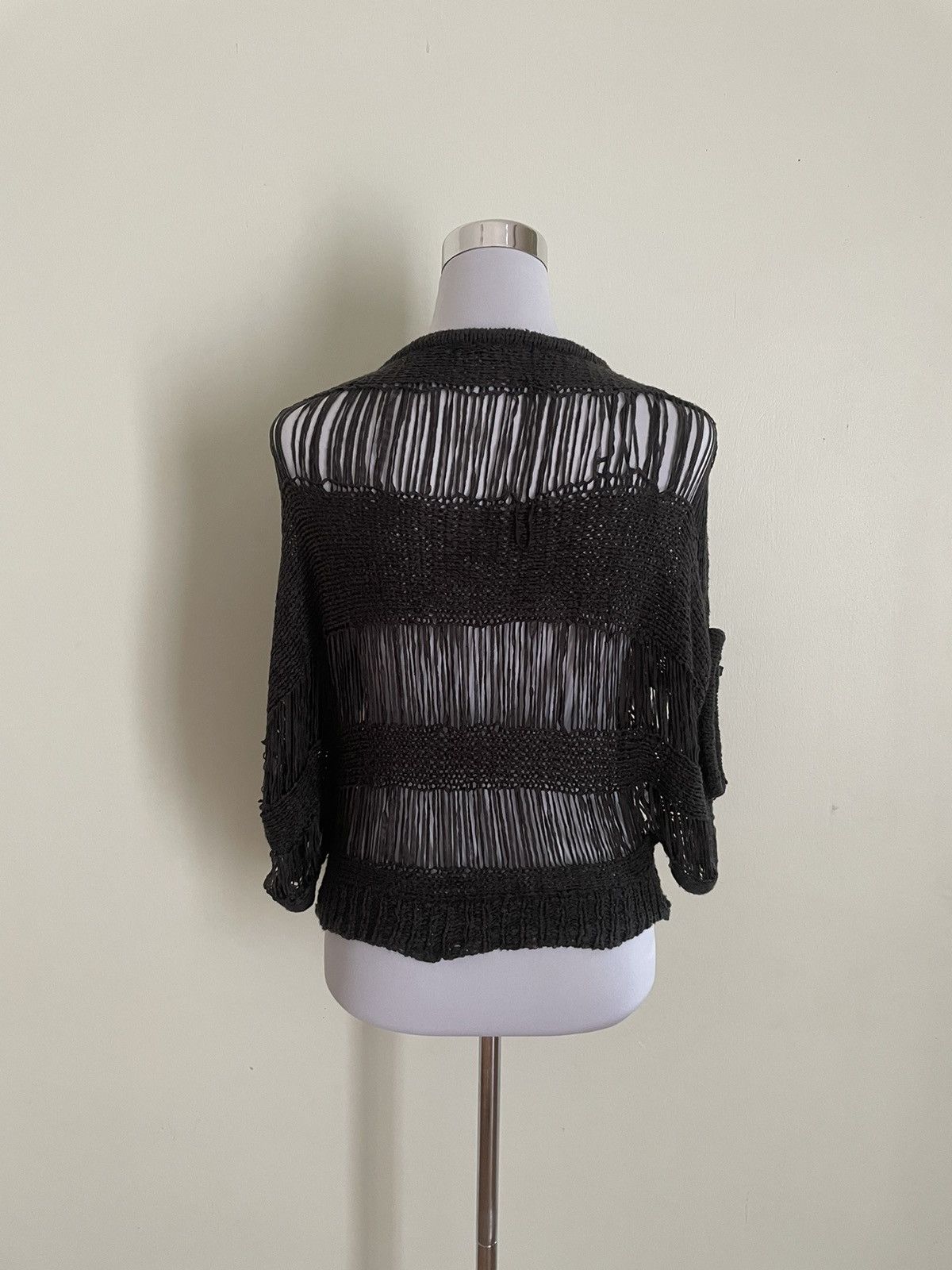 Japanese Brand Kari Ang Knit Blouse Size ONE SIZE - 2 Thumbnail