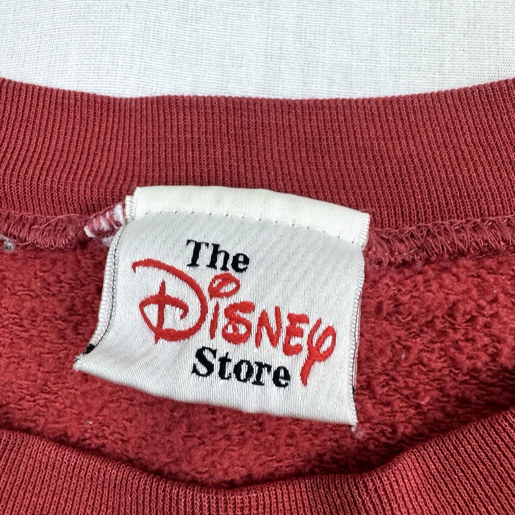Disney VINTAGE Disney Mickey Mouse Sweatshirt Adult XL Crewneck Red Disney World Y2K 90s Cartoon USA Mens Size US XL / EU 56 / 4 - 6 Thumbnail