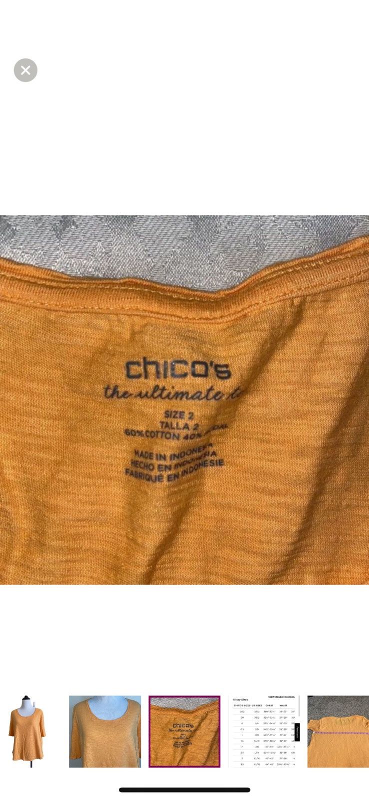 Chicos Chicos large the ultimate tee Size L / US 10 / IT 46 - 5 Thumbnail