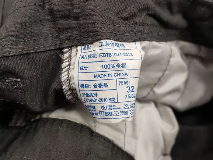 Japanese Brand Vintage 90's Cargo Pants Travis Scott Japan Pocket Gray Size US 32 / EU 48 - 8 Thumbnail