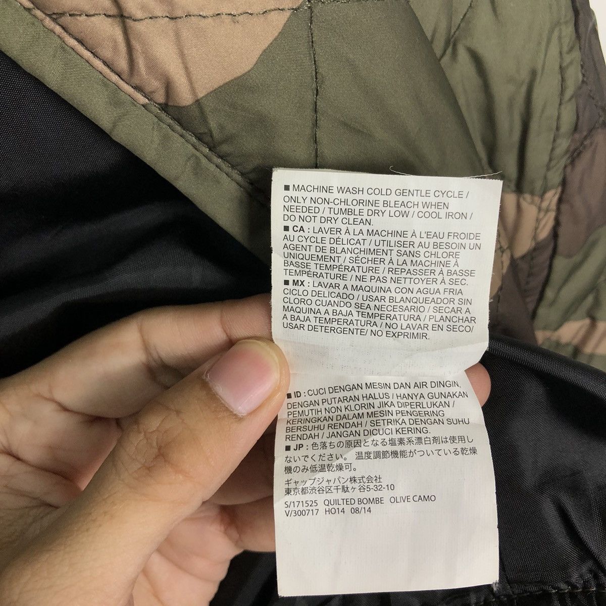 Japanese Brand 🔥90’s Camo Bomber Jacket Old Navy Buzz Ricksons Design Size US S / EU 44-46 / 1 - 16 Thumbnail