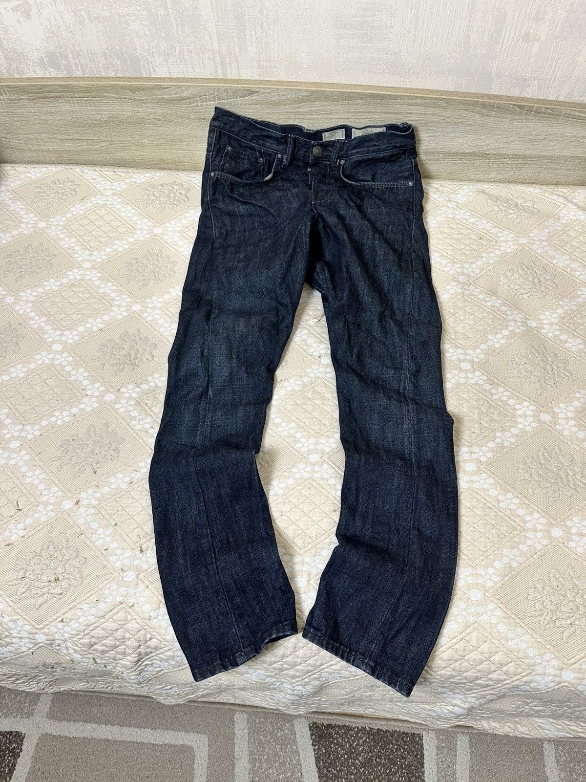 Allsaints 🔥 ALLSAINTS Spitalfields Runner Skinny Denim Pants Jeans Size US 30 / EU 46 - 4 Thumbnail