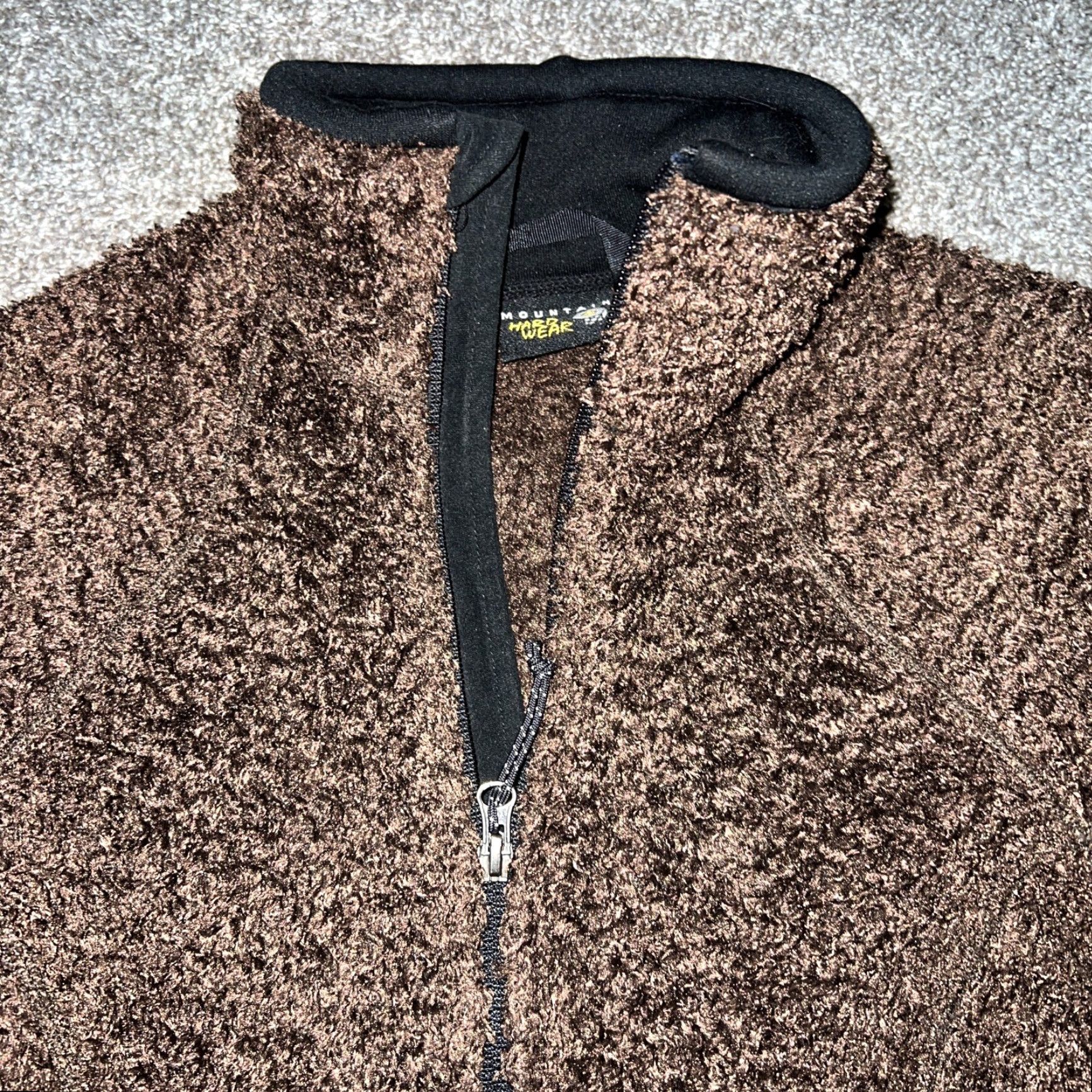 Mountain Hardwear VINTAGE Mountain Hardwear Brown Fleece Full Zip Jacket Womens Size XS Size XS / US 0-2 / IT 36-38 - 2 Thumbnail