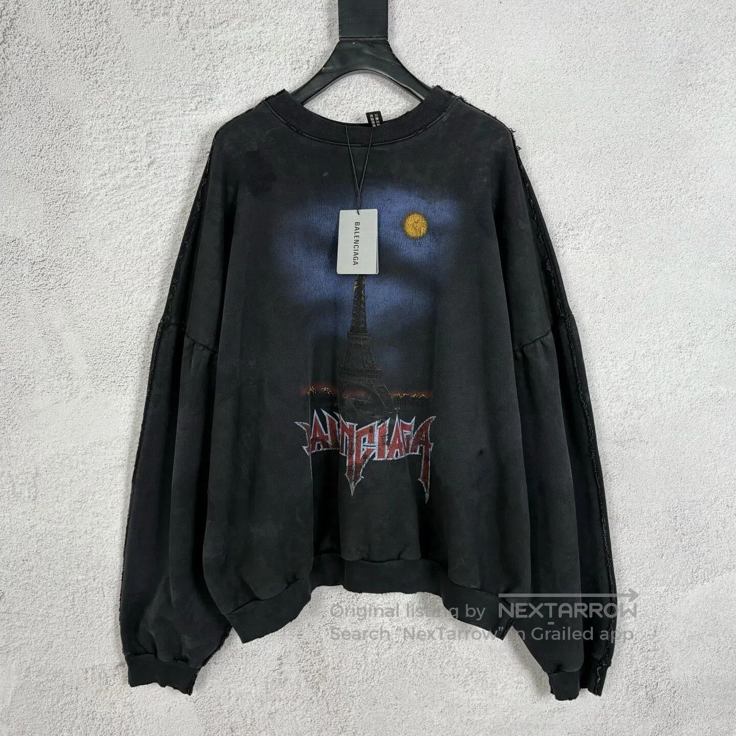 Balenciaga Balenciaga Bitcoin Night Scene Logo Printed Round Neck Loo Size US XS / EU 42 / 0 - 1 Thumbnail