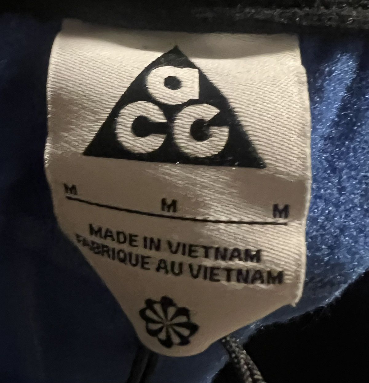 Nike ACG Size M Nike Womens ACG Blue Wolf Tree Polartec Fleece Pants Size US 32 / EU 48 - 6 Thumbnail
