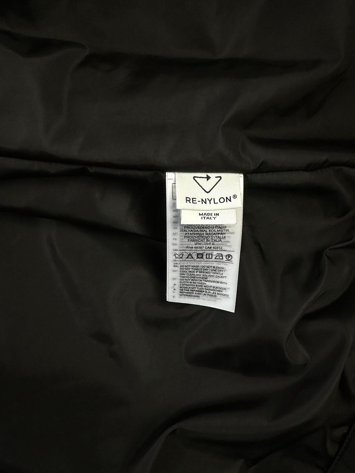 Adidas × Prada ❗️NEW❗️ Prada x adidas Re-Nylon Track Coat - Black Size US L / EU 52-54 / 3 - 10 Thumbnail