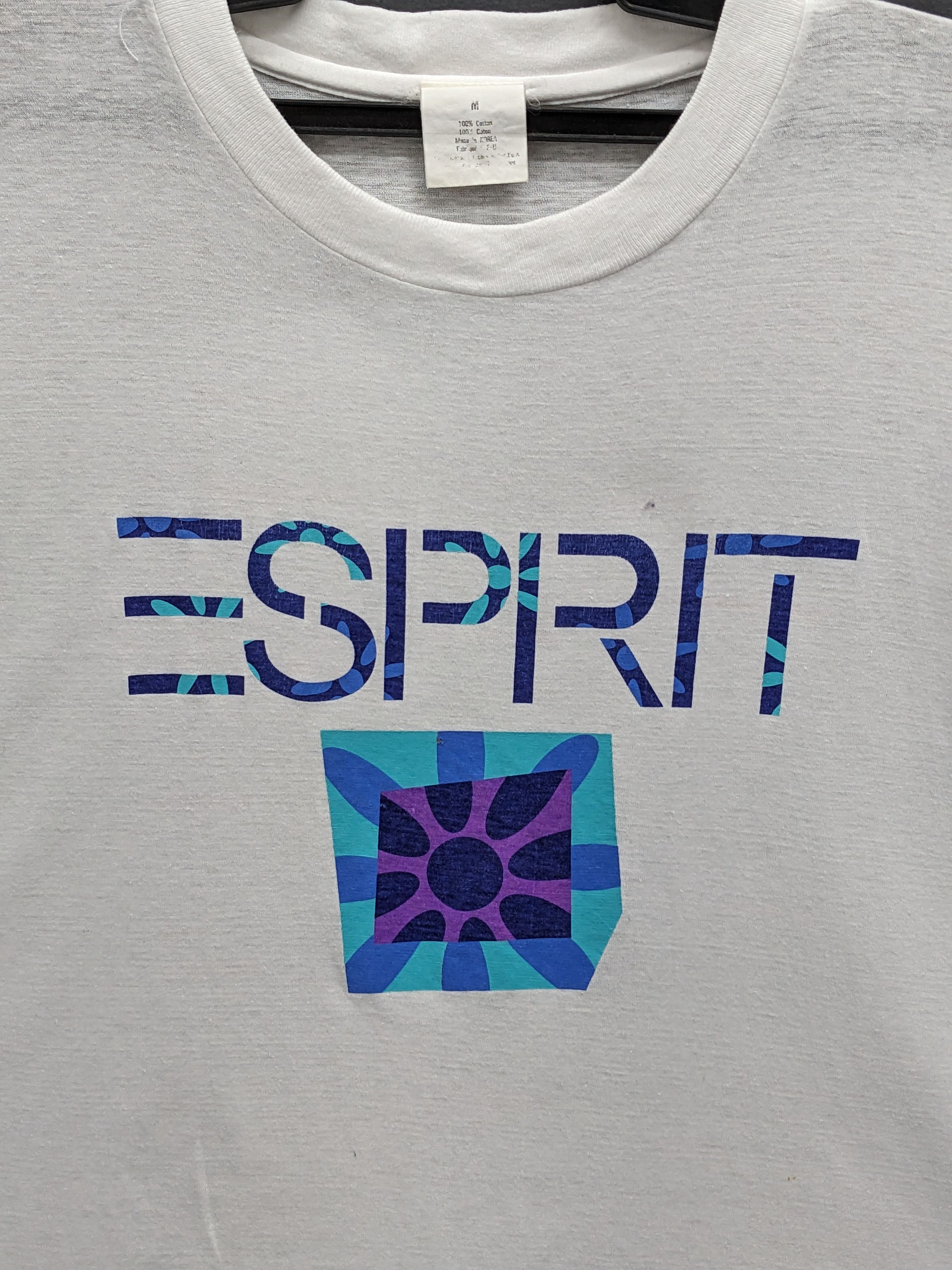 Esprit VINTAGE 80S ESPRIT STREETWEAR TSHIRT Size US M / EU 48-50 / 2 - 3 Thumbnail