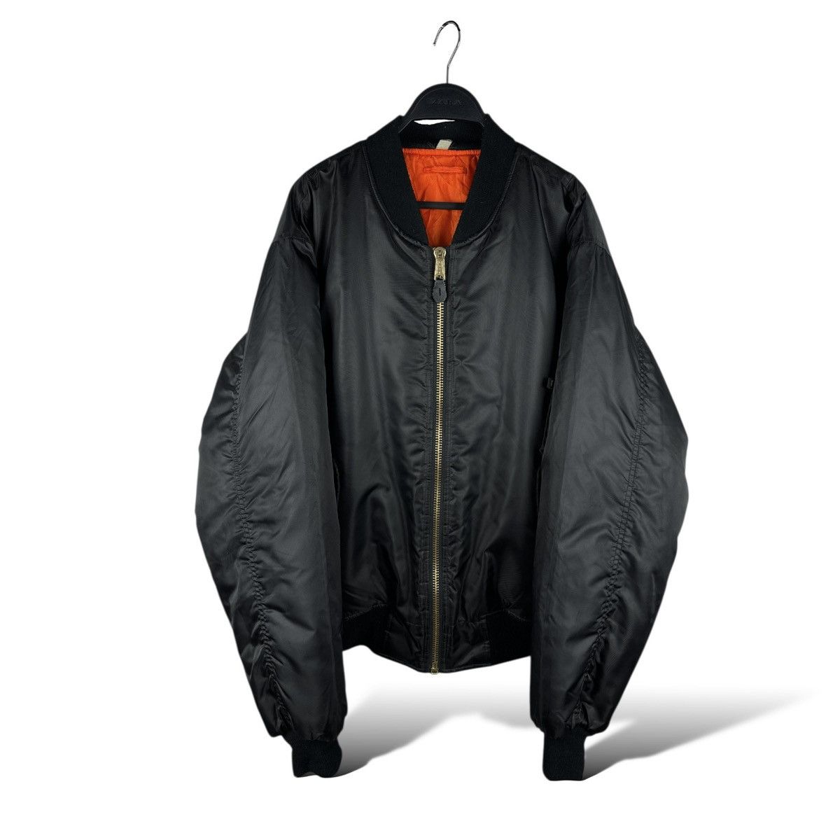 Vintage Vintage MA-1 Flyers Intermediate Men’s Bomber Jacket Black Size US XXL / EU 58 / 5 - 1 Thumbnail