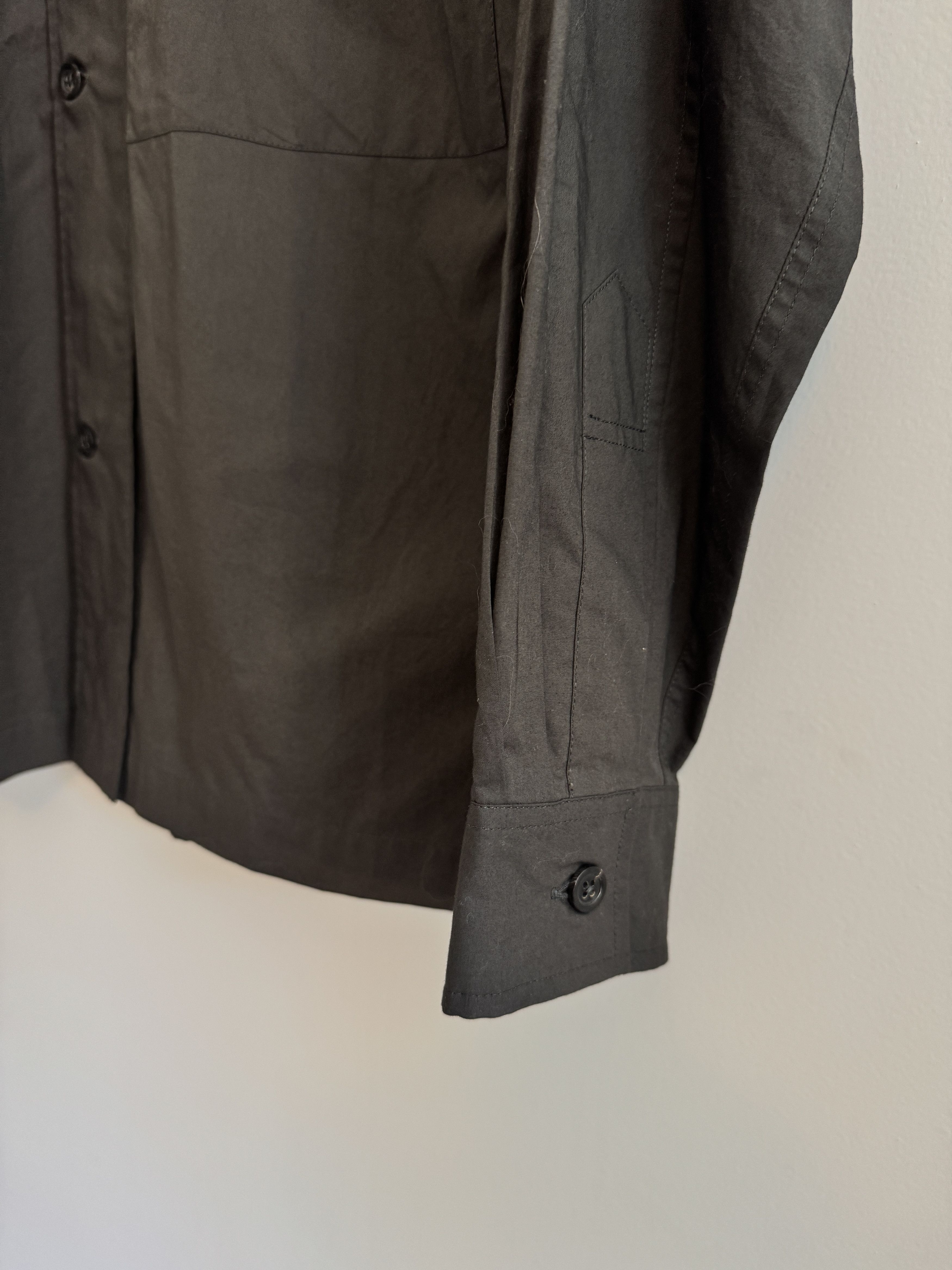 Margaret Howell Offset Placket Shirt Dark Green Size US S / EU 44-46 / 1 - 4 Thumbnail