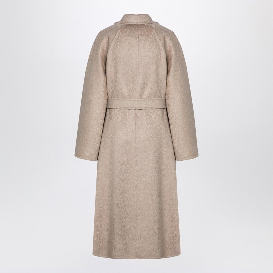 Max Mara o1d2blof0824 Cashmere Long Coat in Sand Size XS / US 0-2 / IT 36-38 - 2 Thumbnail