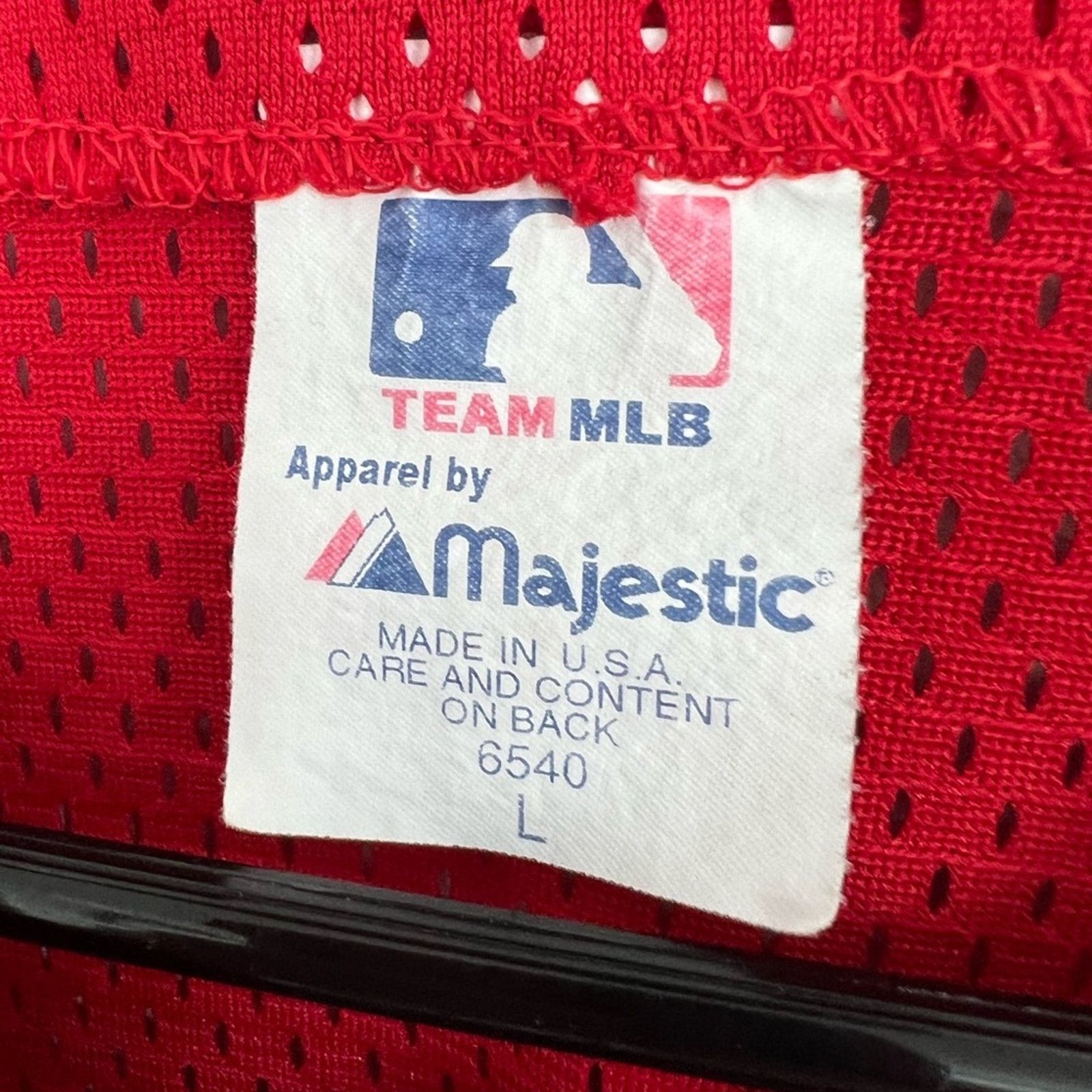 Majestic Vintage GAME USED Post 47 Legion Baseball Jersey #10 RARE L Size US L / EU 52-54 / 3 - 6 Thumbnail