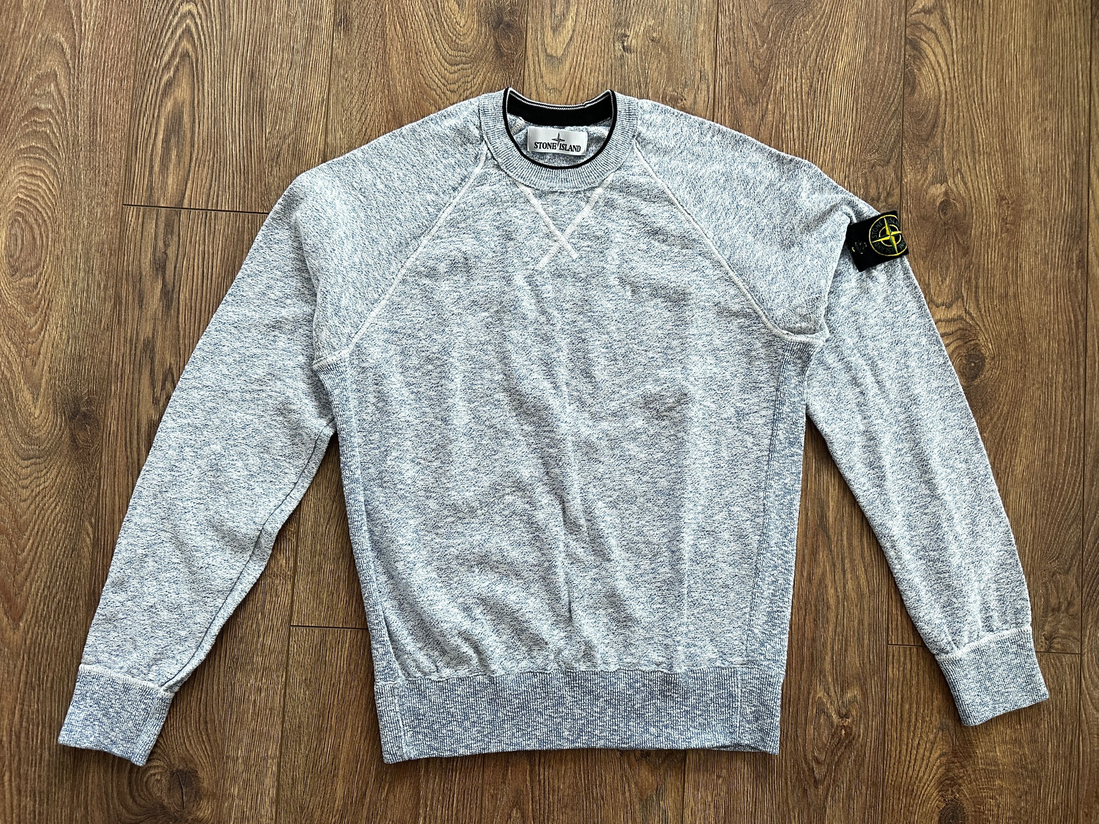Stone Island Stone Island Crewneck Sweatshirt Size M Gray Casual Clothing Size US M / EU 48-50 / 2 - 19 Thumbnail