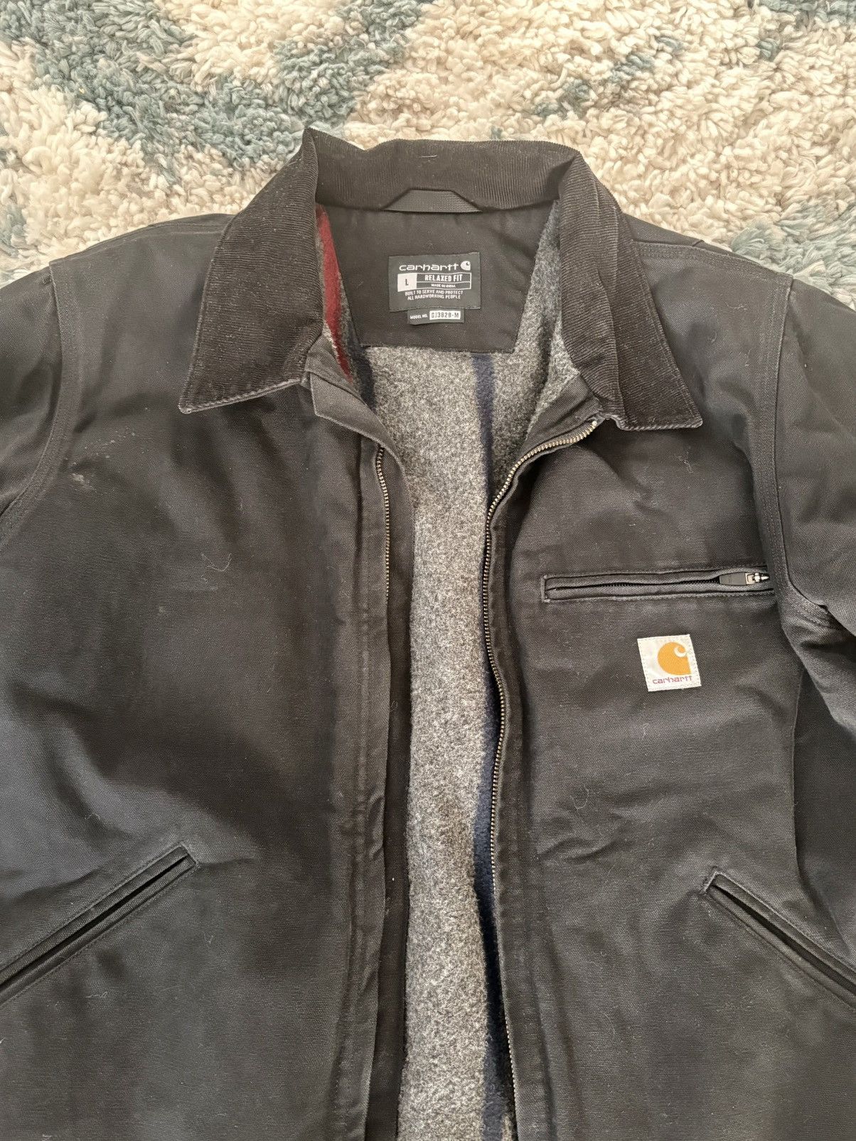 Carhartt Carhartt Detroit Jacket - Size Large Size US L / EU 52-54 / 3 - 2 Thumbnail