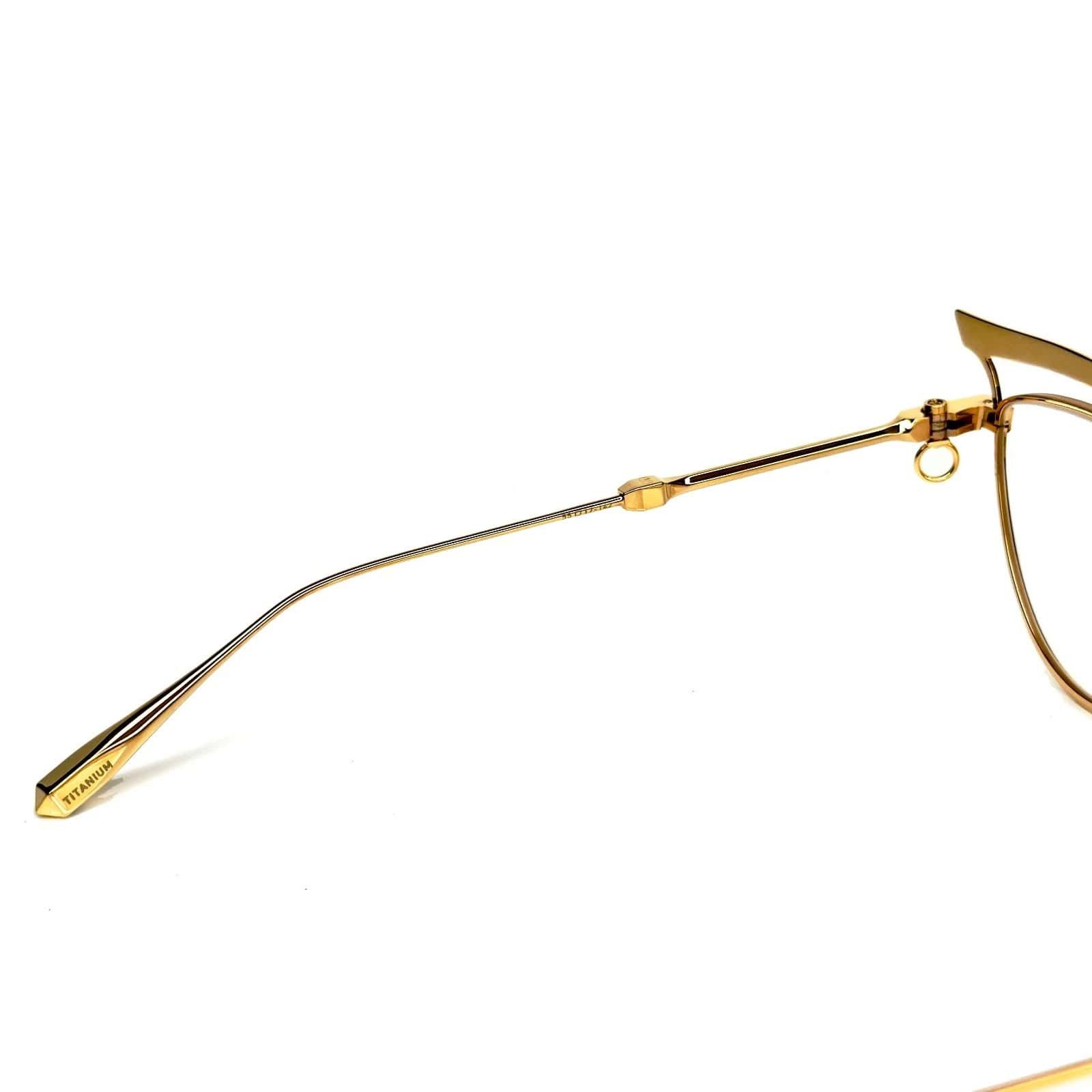 Valentino VALENTINO V-GLASSLINER VLX118 Gold Chain Green VLX 118E Size ONE SIZE - 7 Thumbnail