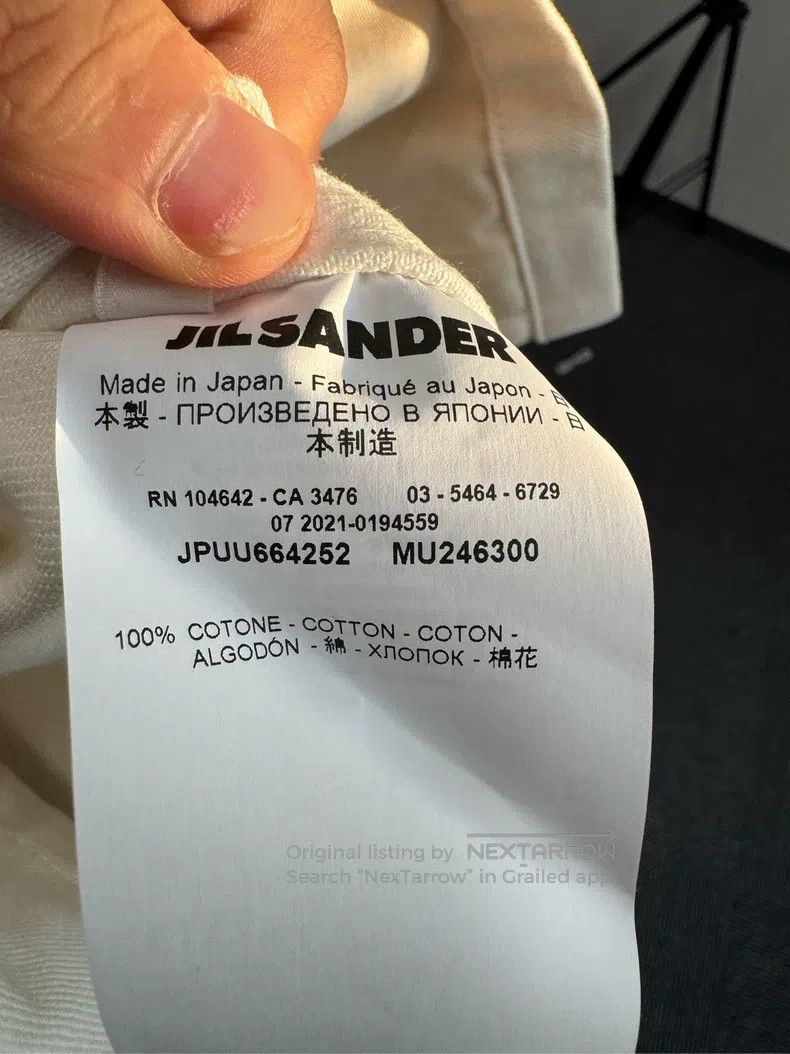 Jil Sander Jil Sander White denim jacket Size XS / US 0-2 / IT 36-38 - 5 Thumbnail