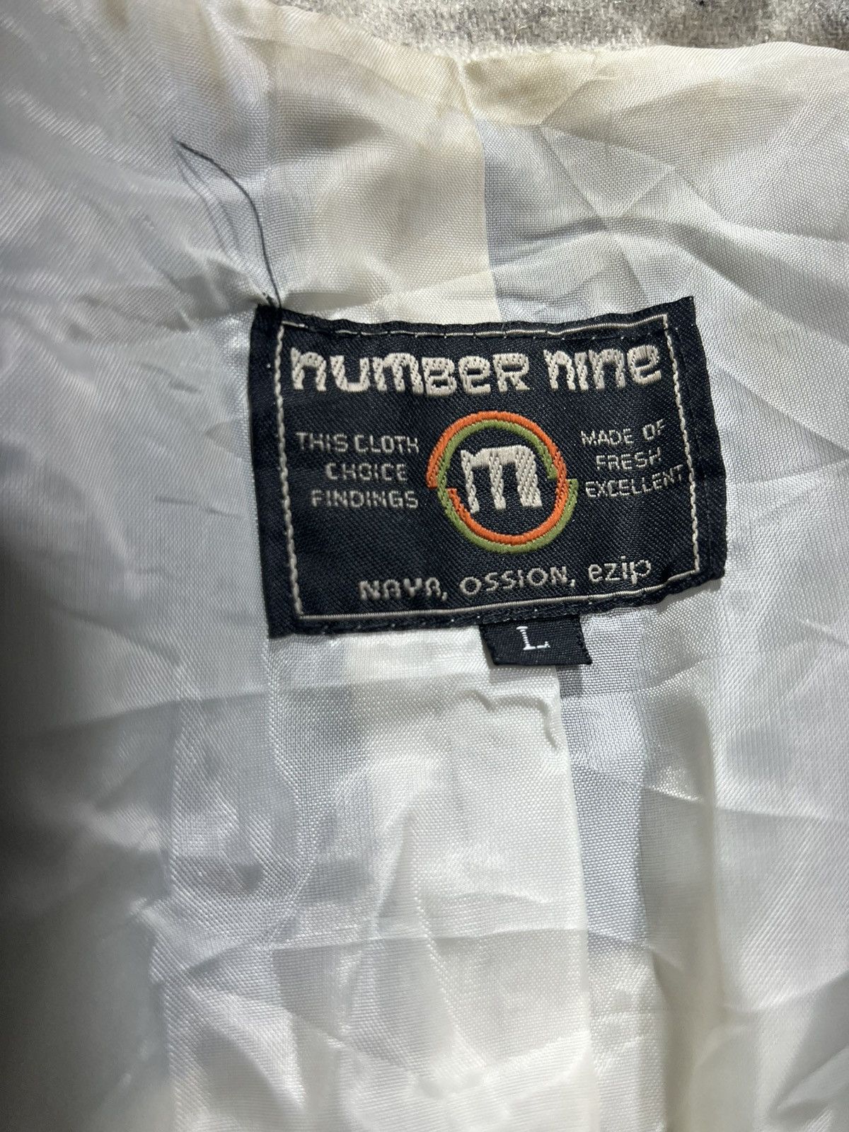 Number (N)ine Number (N)ine herringbone suede patch field jacket Size US L / EU 52-54 / 3 - 14 Thumbnail